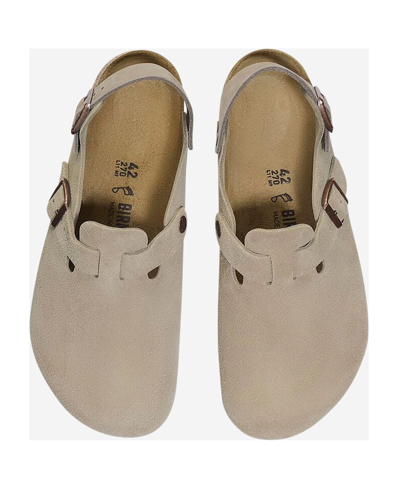 Birkenstock Tokio In Suede - Beige