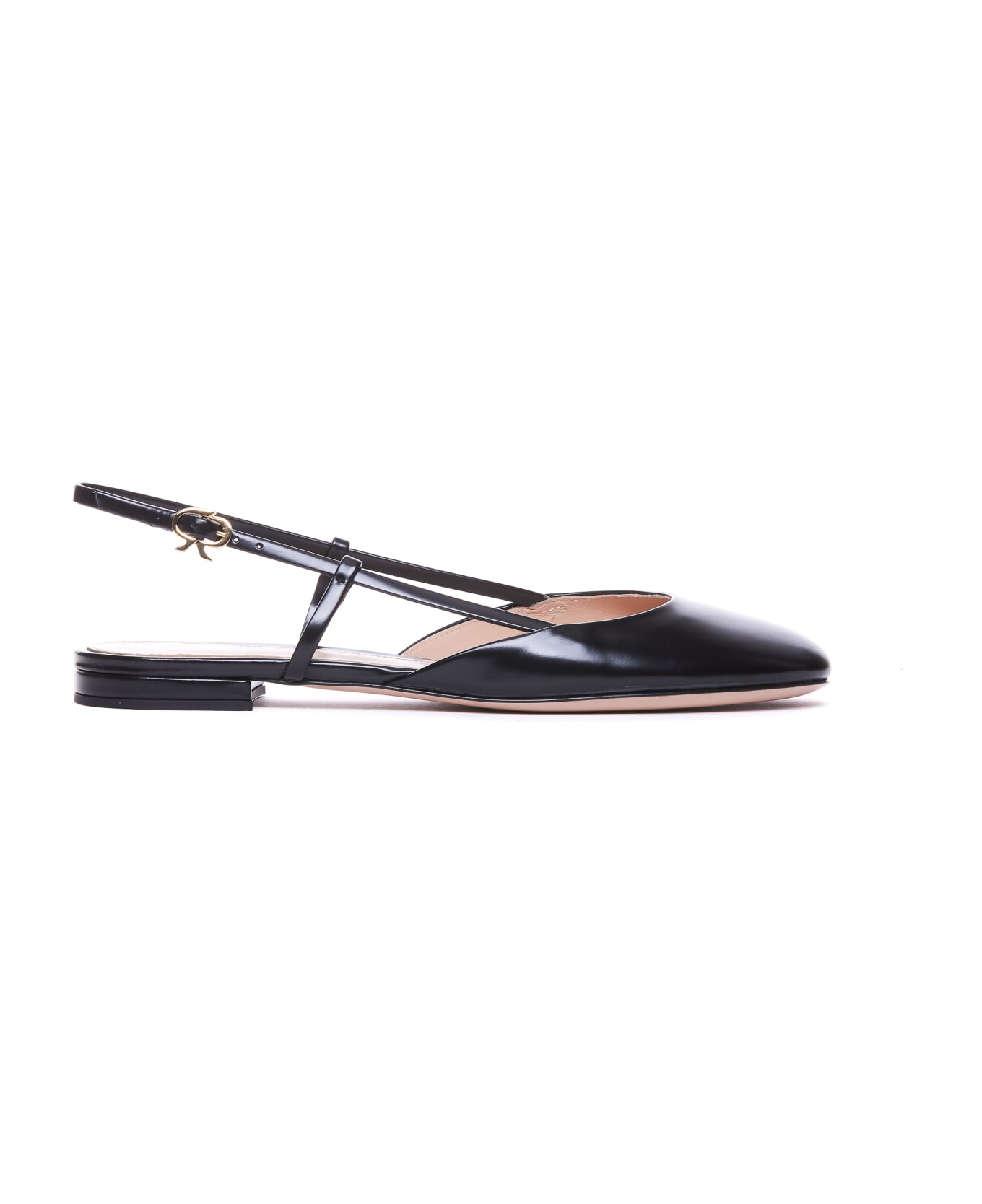 Gianvito Rossi Christina Slingback - Black