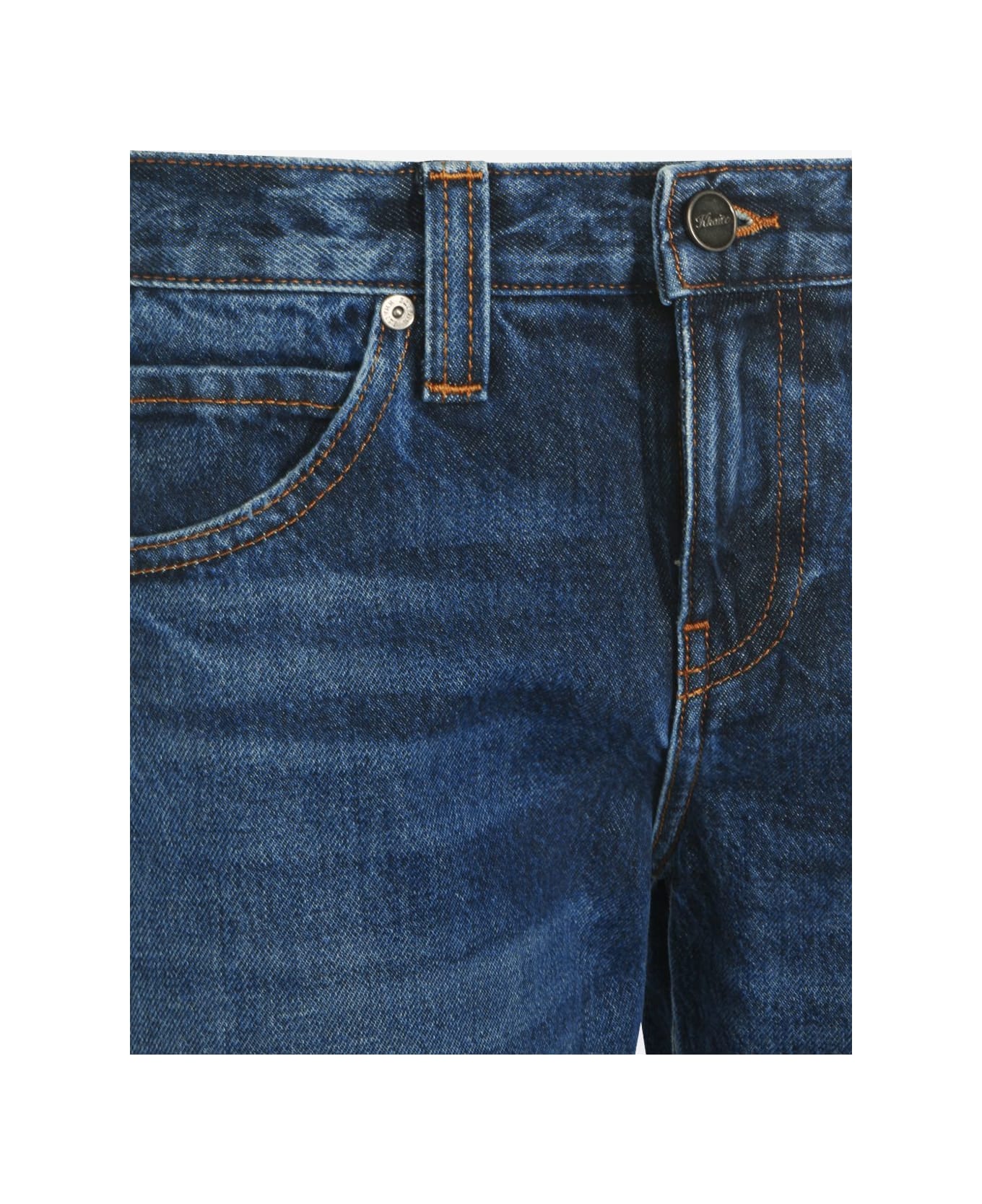 Khaite Karo Denim Cotton Jeans - Blue