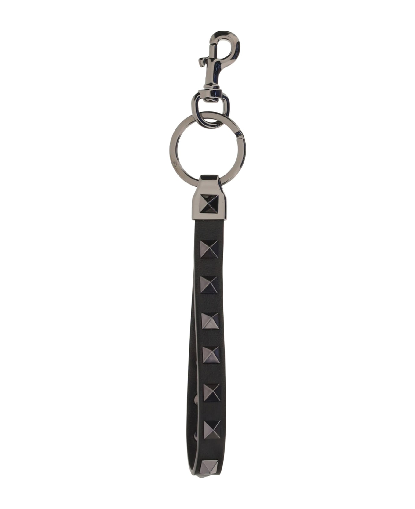 Valentino Garavani Rockstud Key Ring - Nero