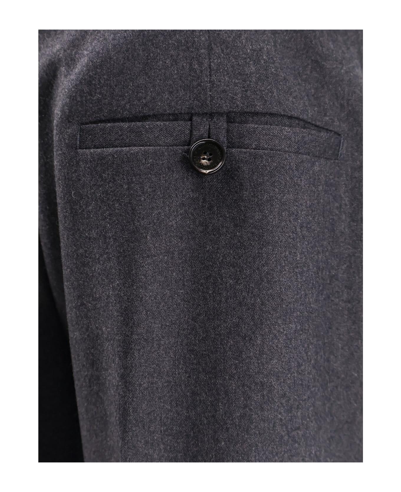 Stella McCartney Flannel Trousers - ASH GREY
