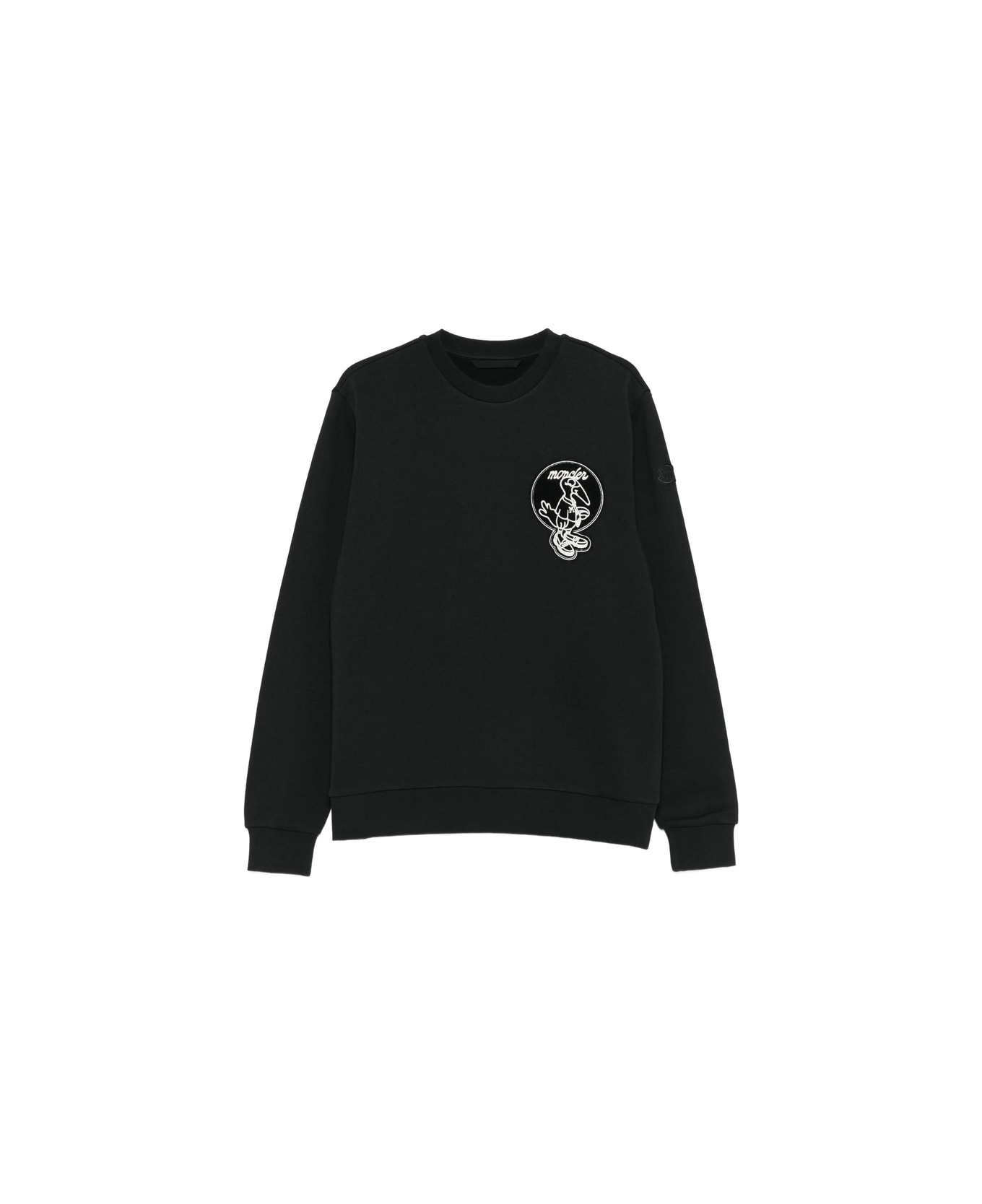 Moncler Sweatshirt - BLACK