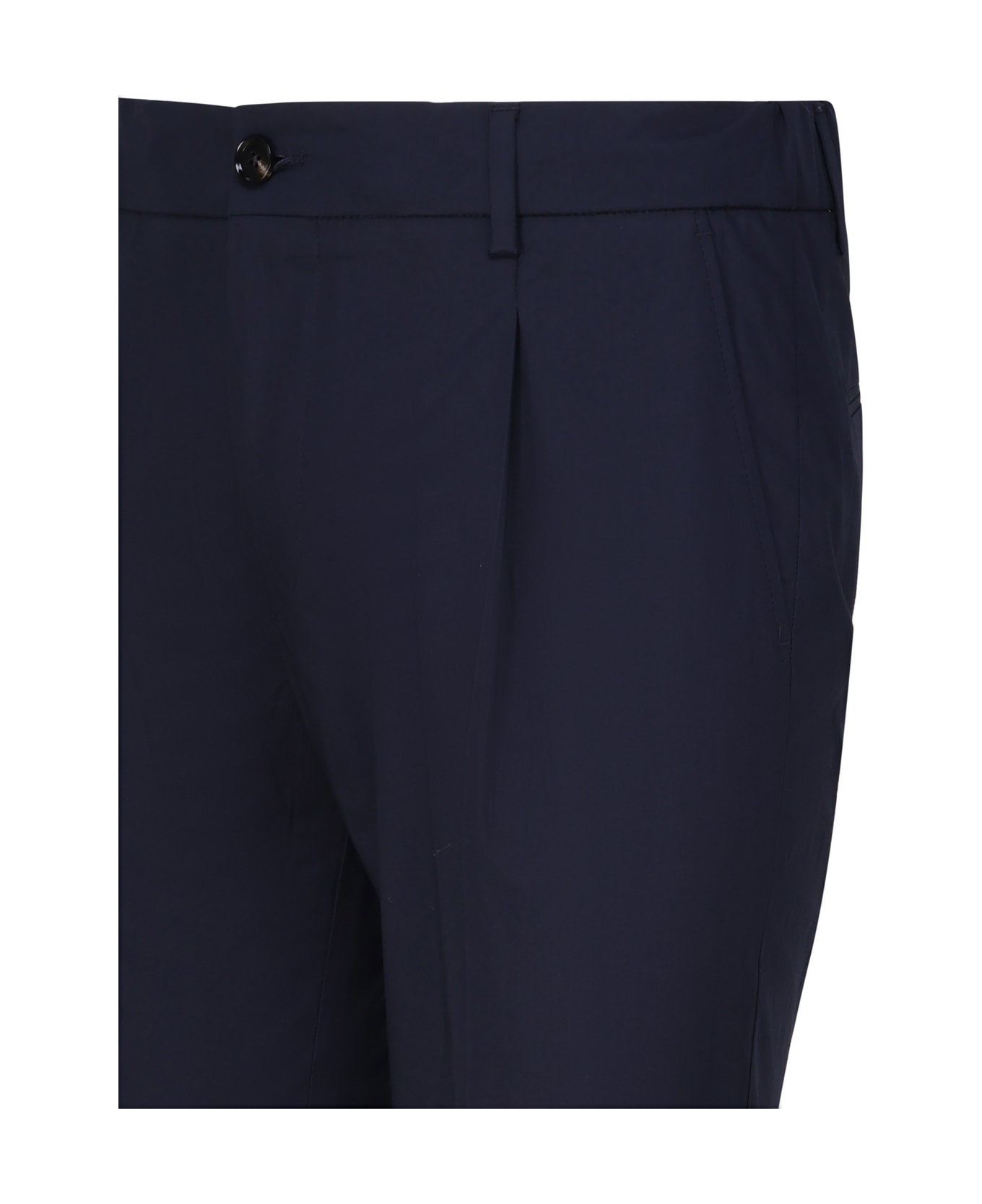 Be Able Riccardo Pants In Viscose - Blue