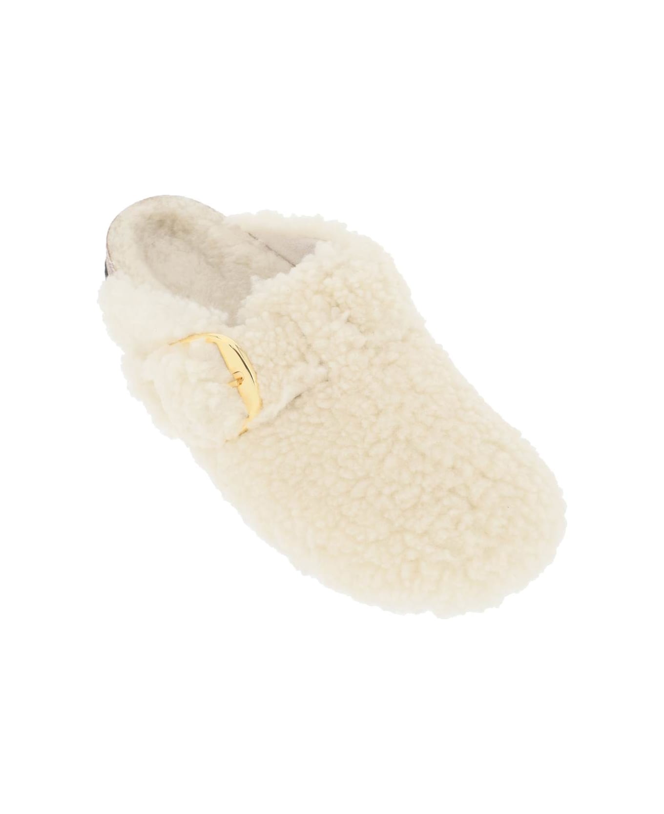 Birkenstock Boston Shearling Mules - Ivory