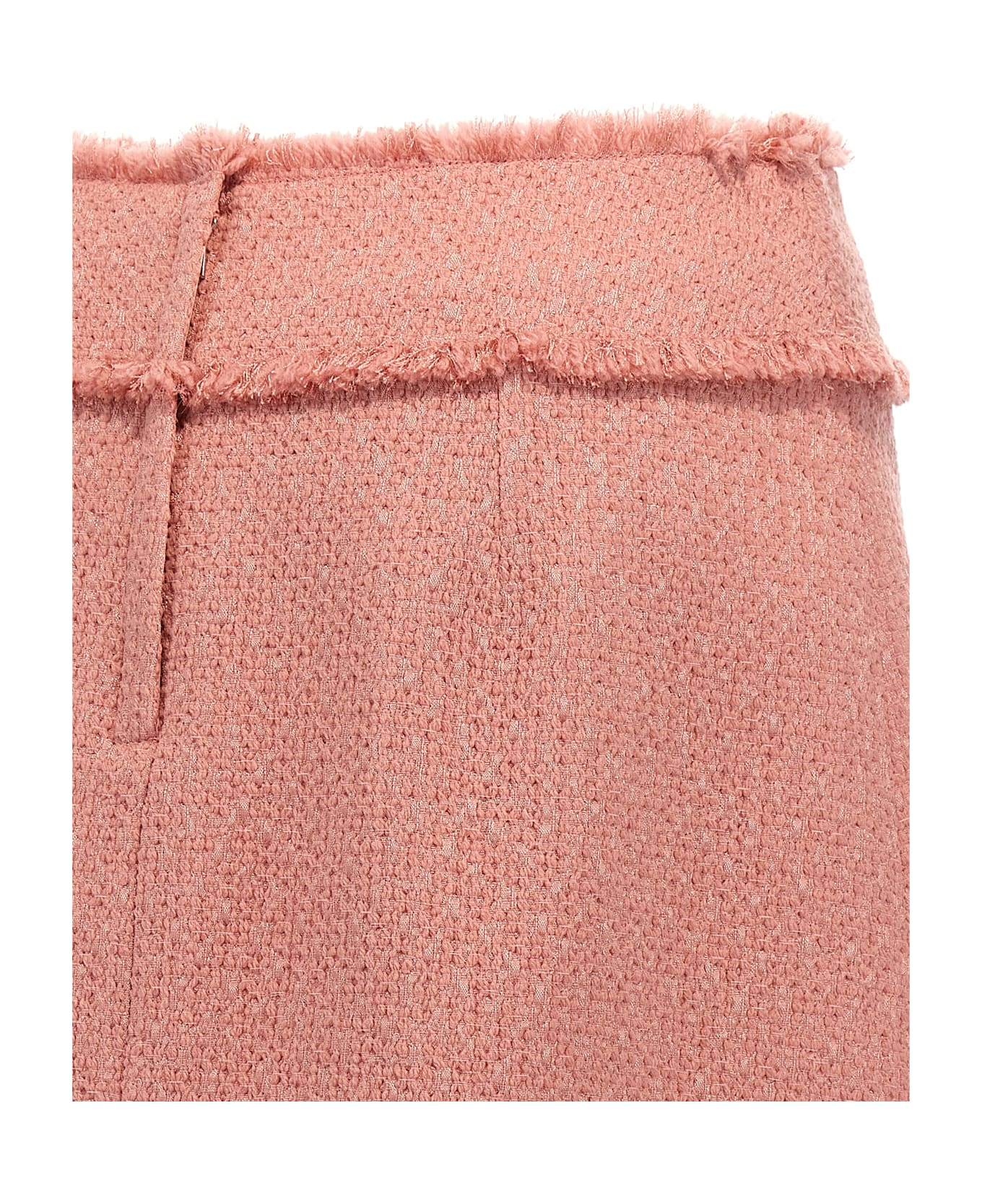 Dolce 
Gabbana Tweed Mini Skirt - Rosa Polvere