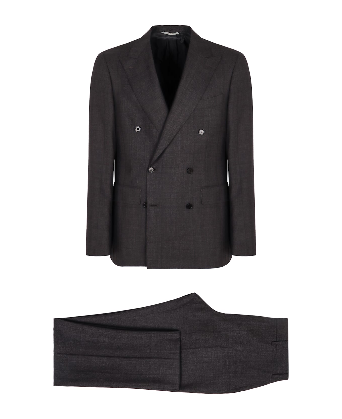 Canali Two-piece Wool Suit - grey