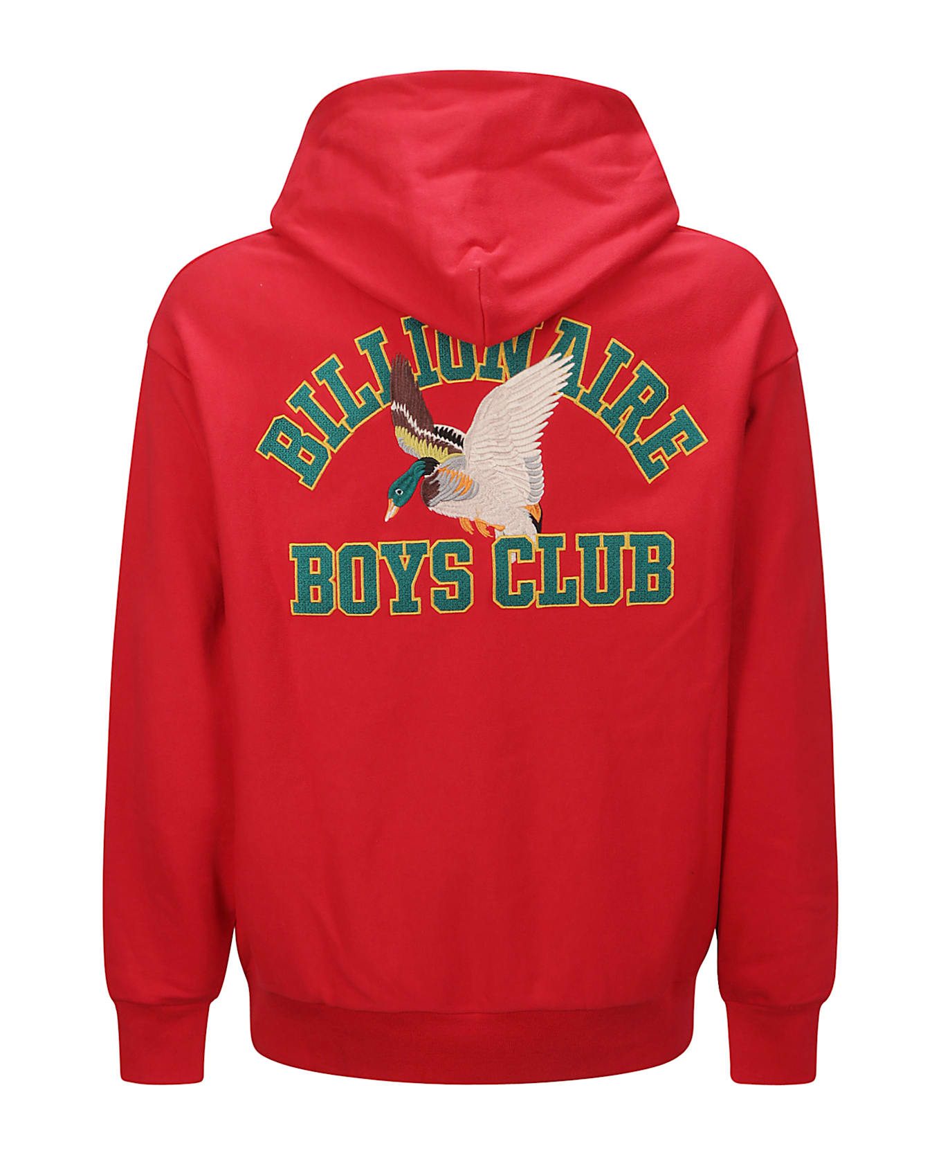 Billionaire Boys Club Duck Varsity Embroidered Popover Hood - RED