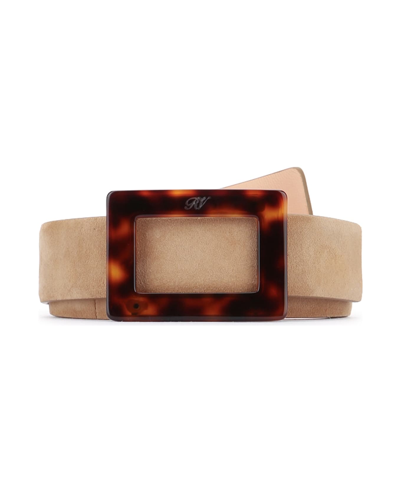 Roger Vivier Belle Vivier Turtle Buck Belt P.30 - TABACCOCHIARO