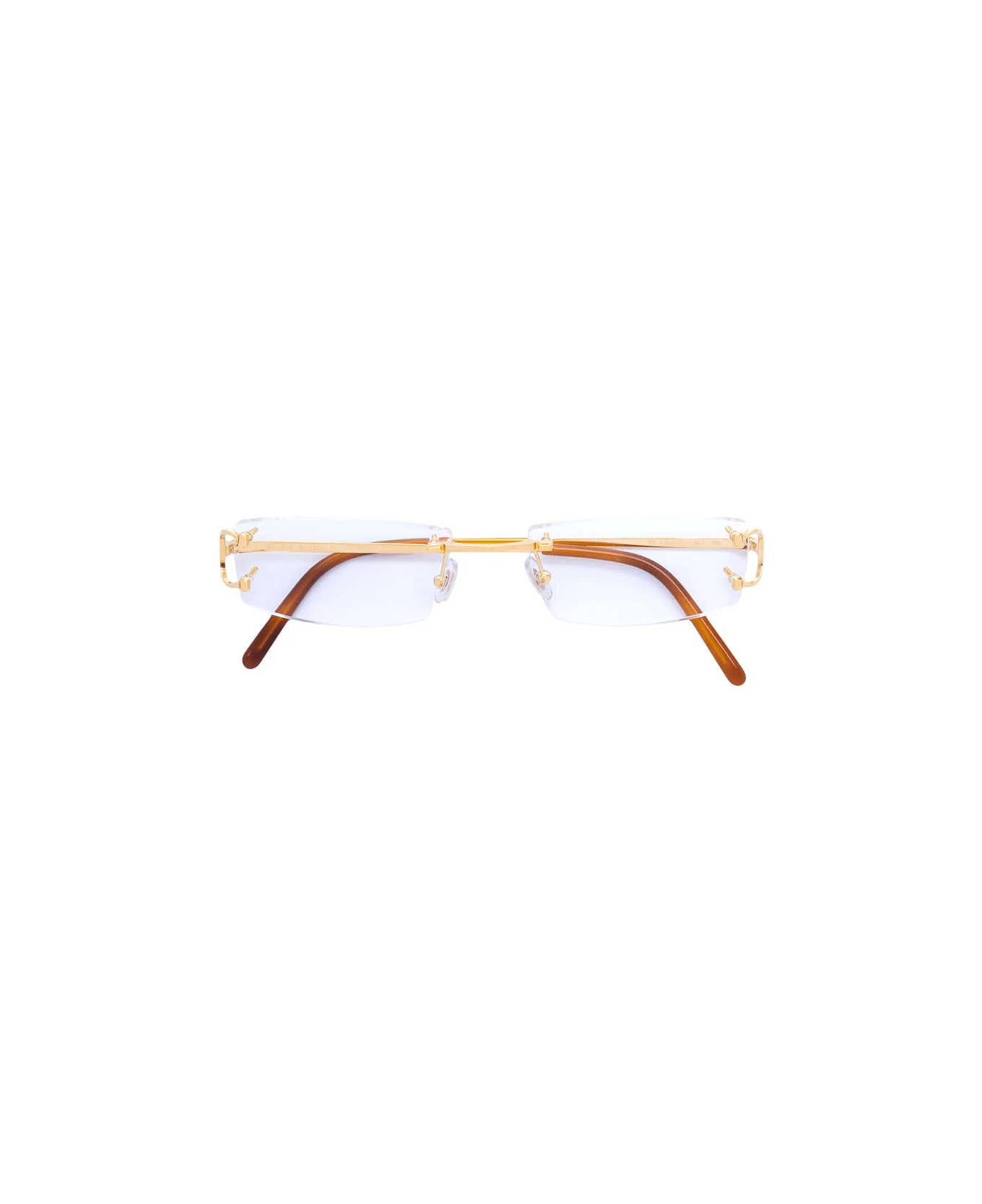Cartier Eyewear CT0092O 001 Glasses - Gold