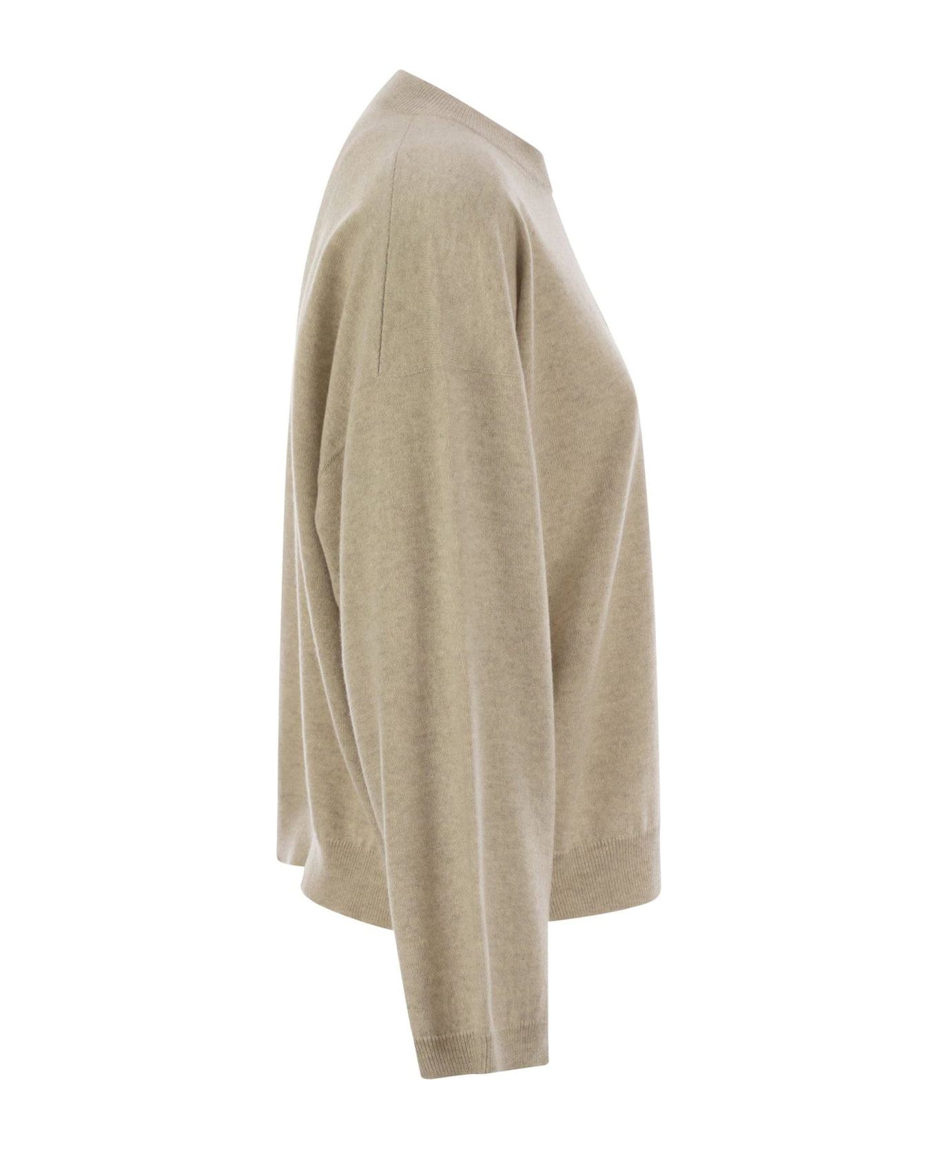 Brunello Cucinelli Chest Pocket Knitted Jumper - Rustic Beige