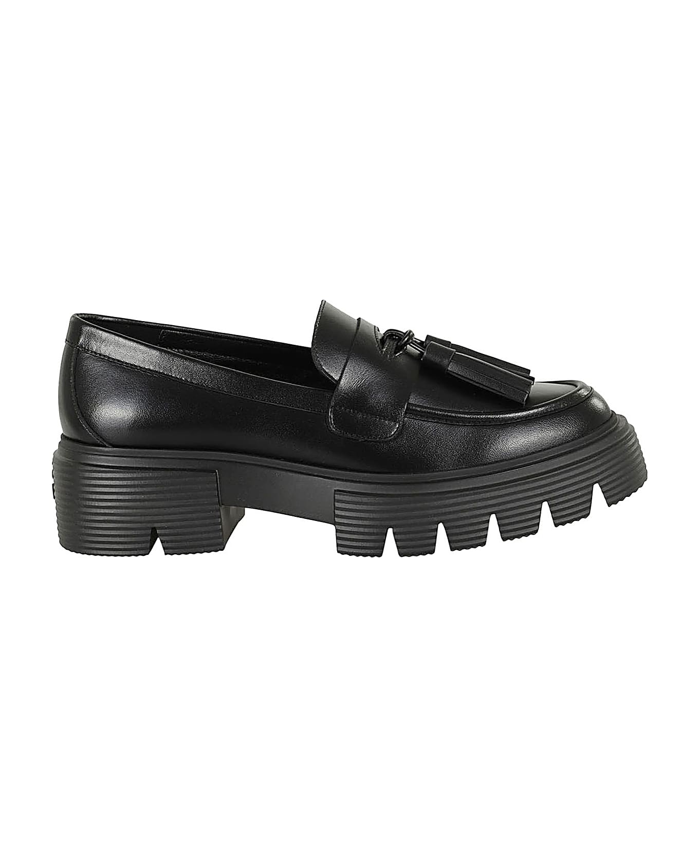 Stuart Weitzman Nolita Tassel Loafer - Blk Black