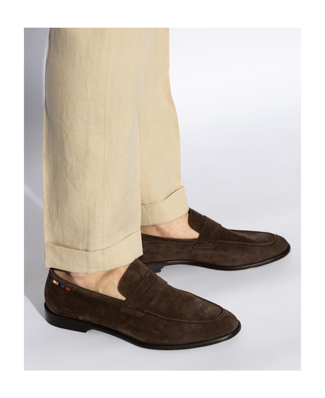 Paul Smith Suede Shoes Type Loafers - Brown