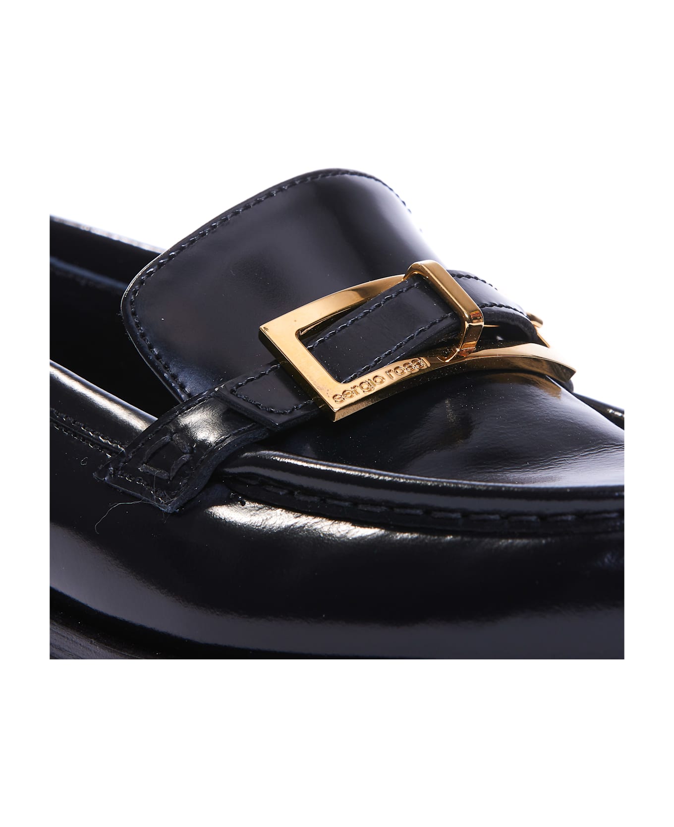 Sergio Rossi Sr Nora Loafers - Black