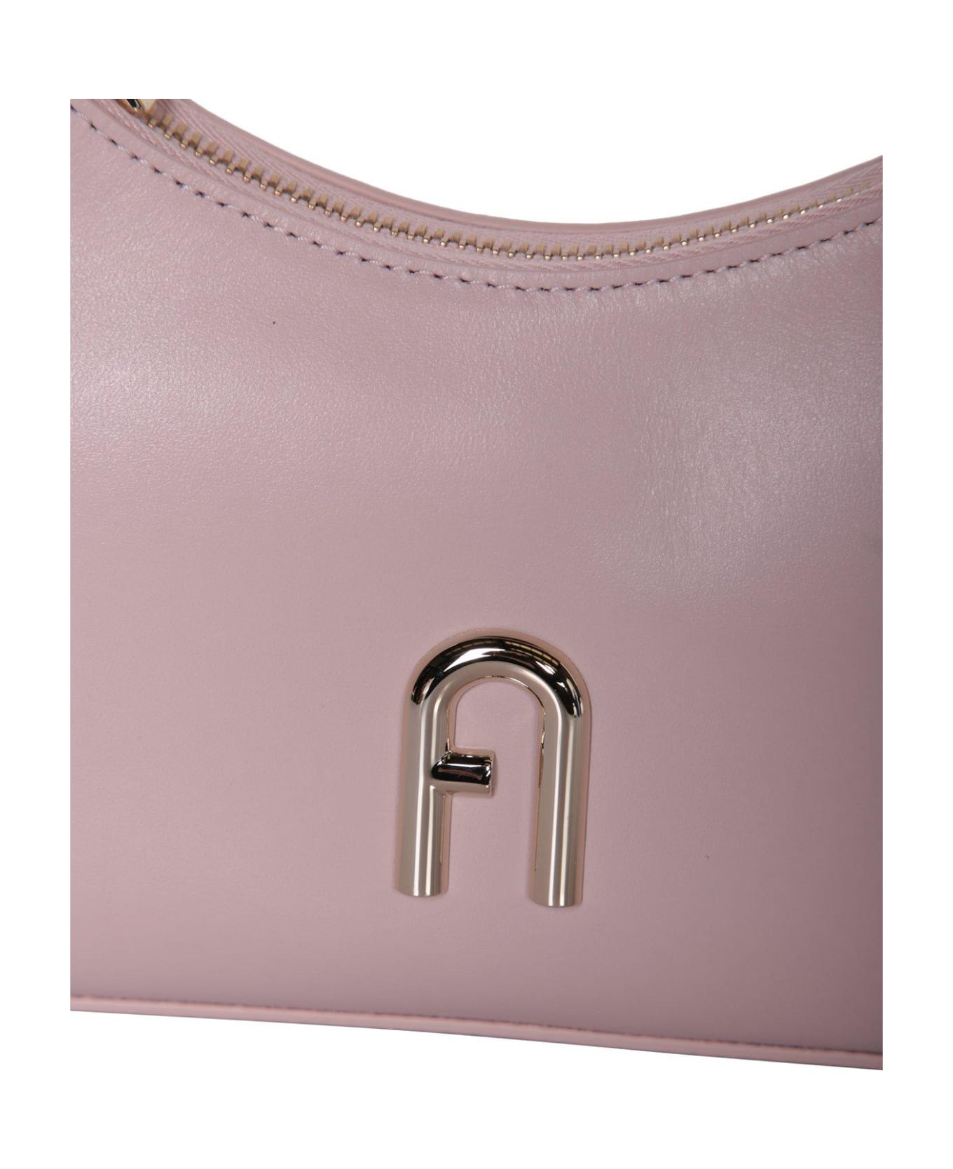 Furla Diamante Logo Plaque Mini Shoulder Bag - Pink