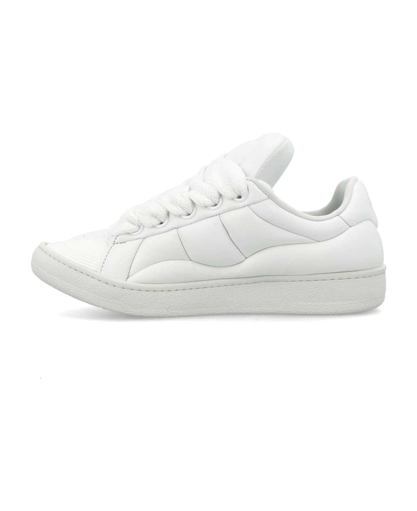Lanvin Curb Xl Low Top Sneakers - WHITE