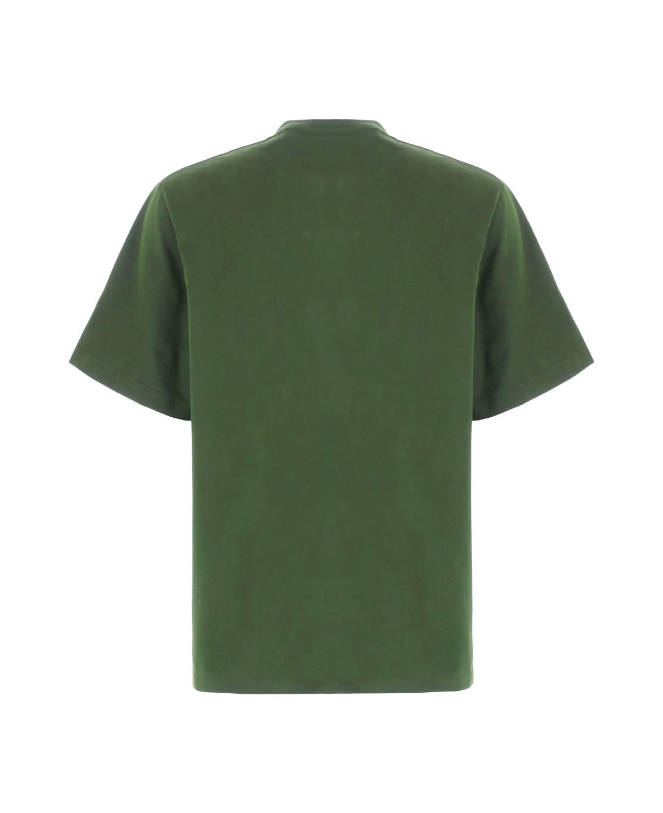 Fendi Olive Green Cotton T-shirt - Verde