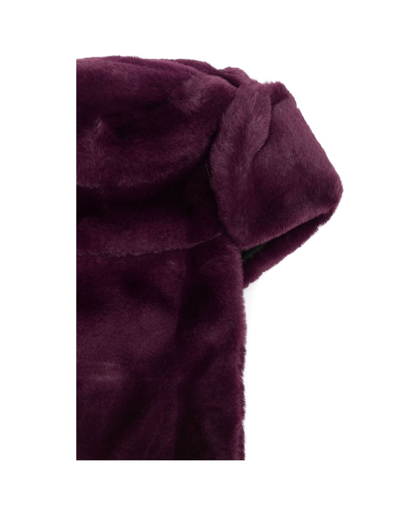 Paul Smith Faux Fur Hat - Purple