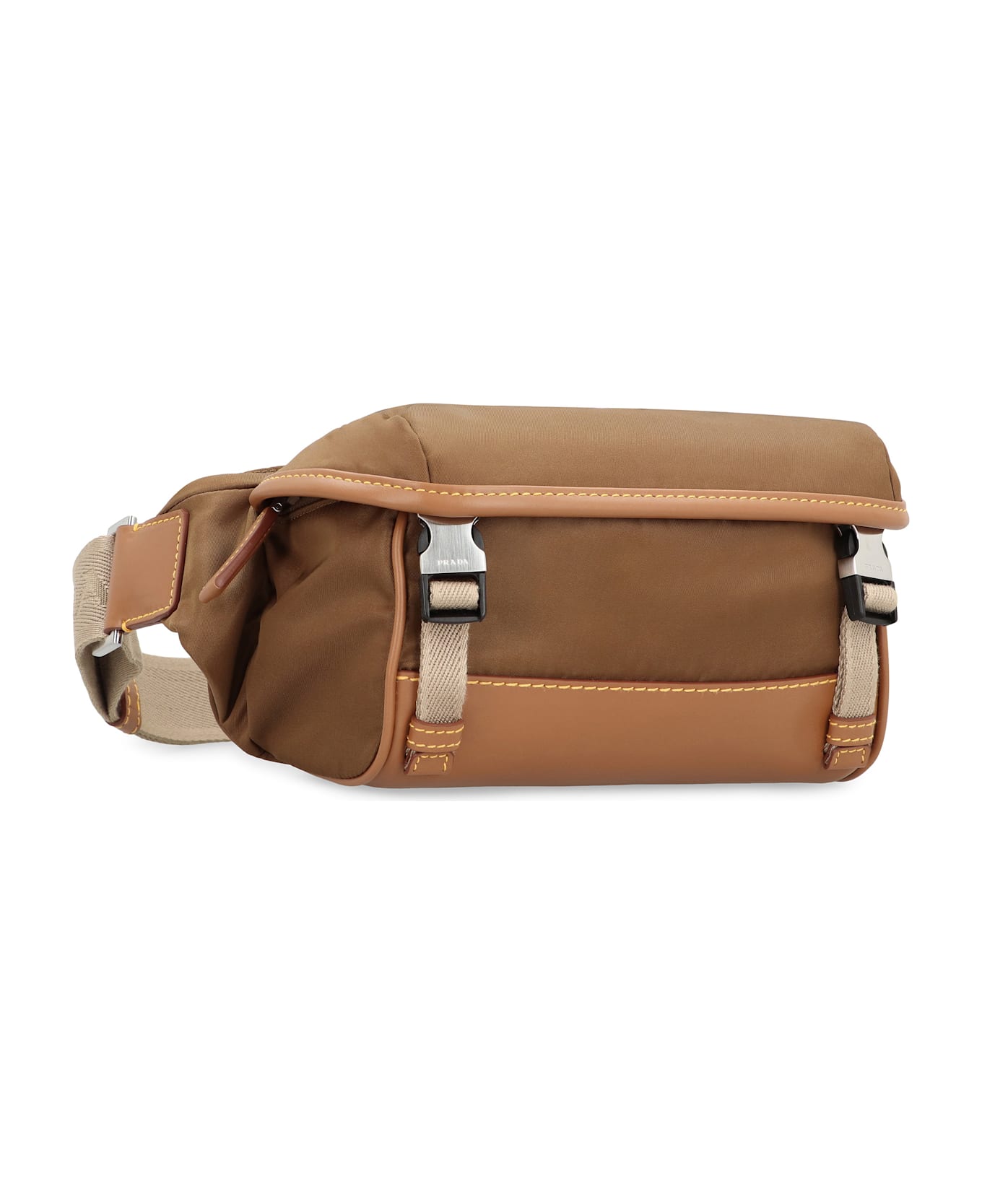 Prada Re-nylon Messenger Bag - brown