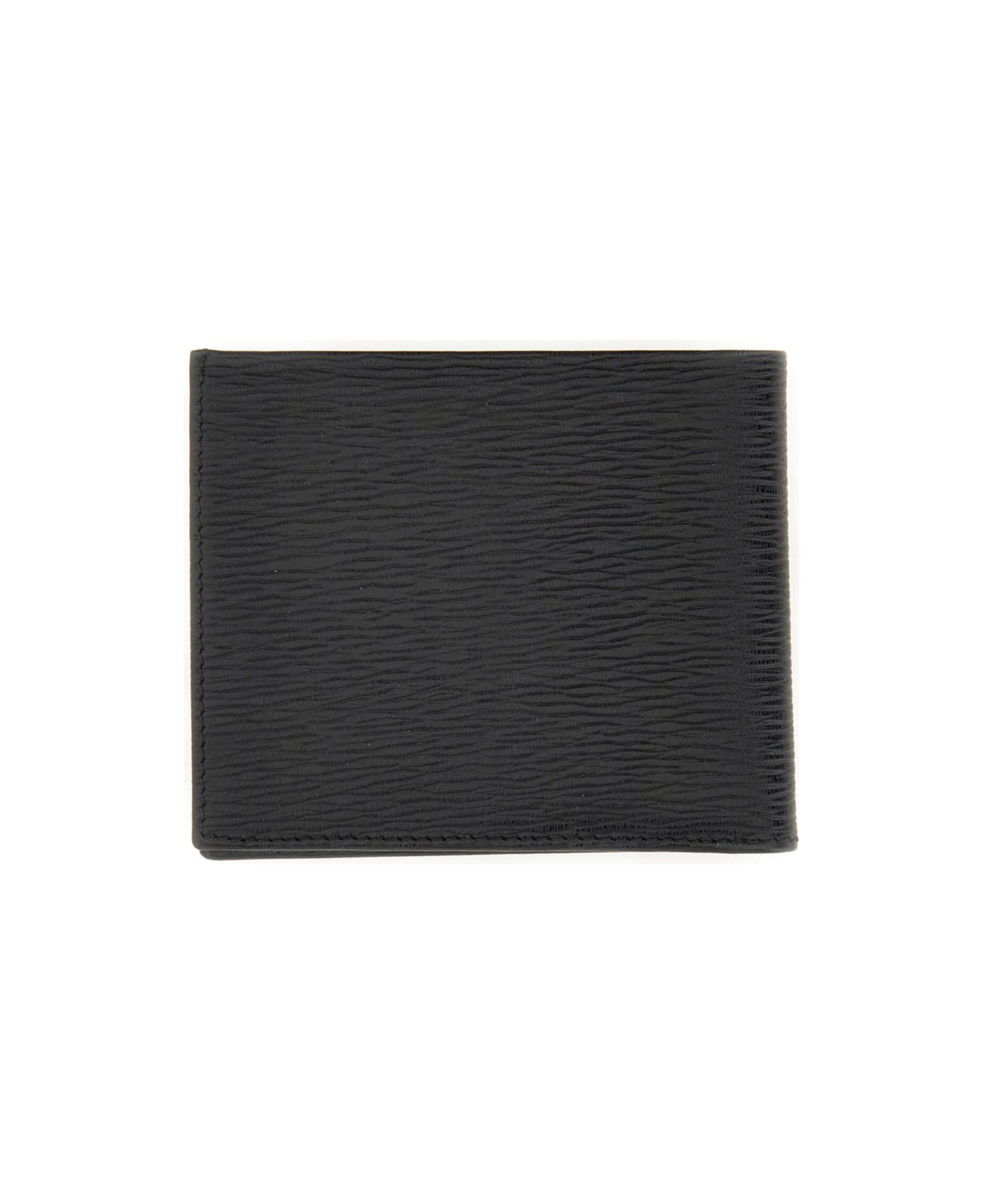 Ferragamo "hooks" Wallet - BLACK