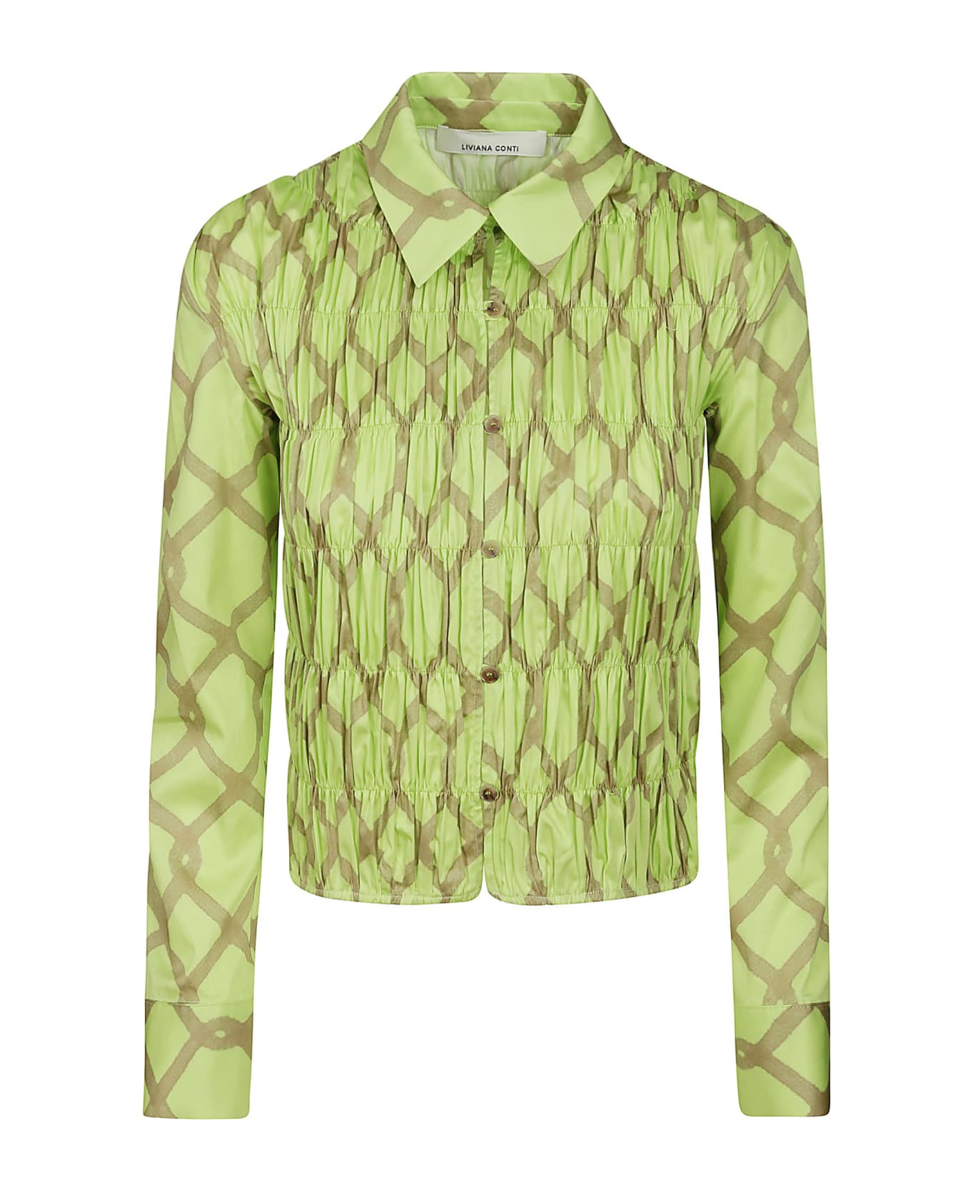 Liviana Conti Shirt - Rete Lime Argil