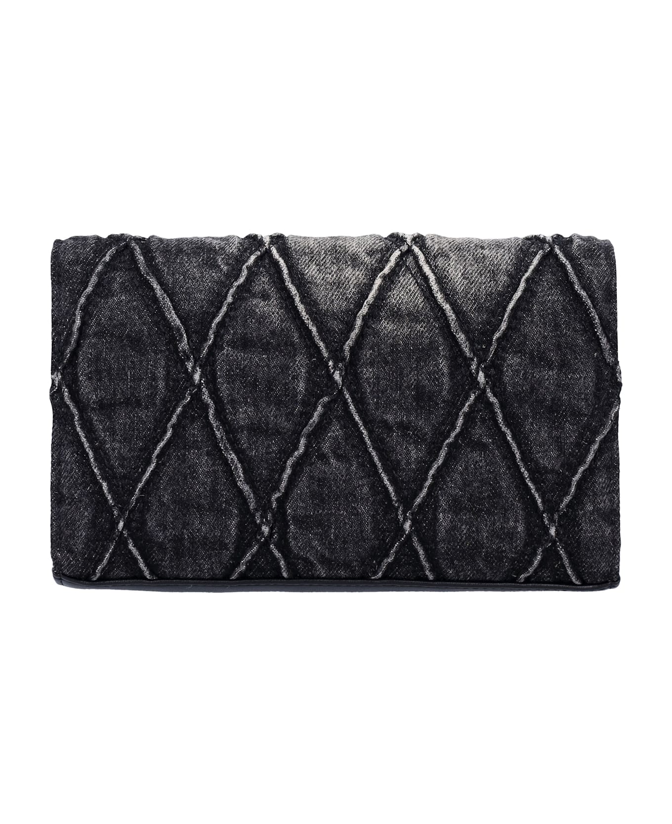 Diesel Charm-d Wallet Strap - BLACK