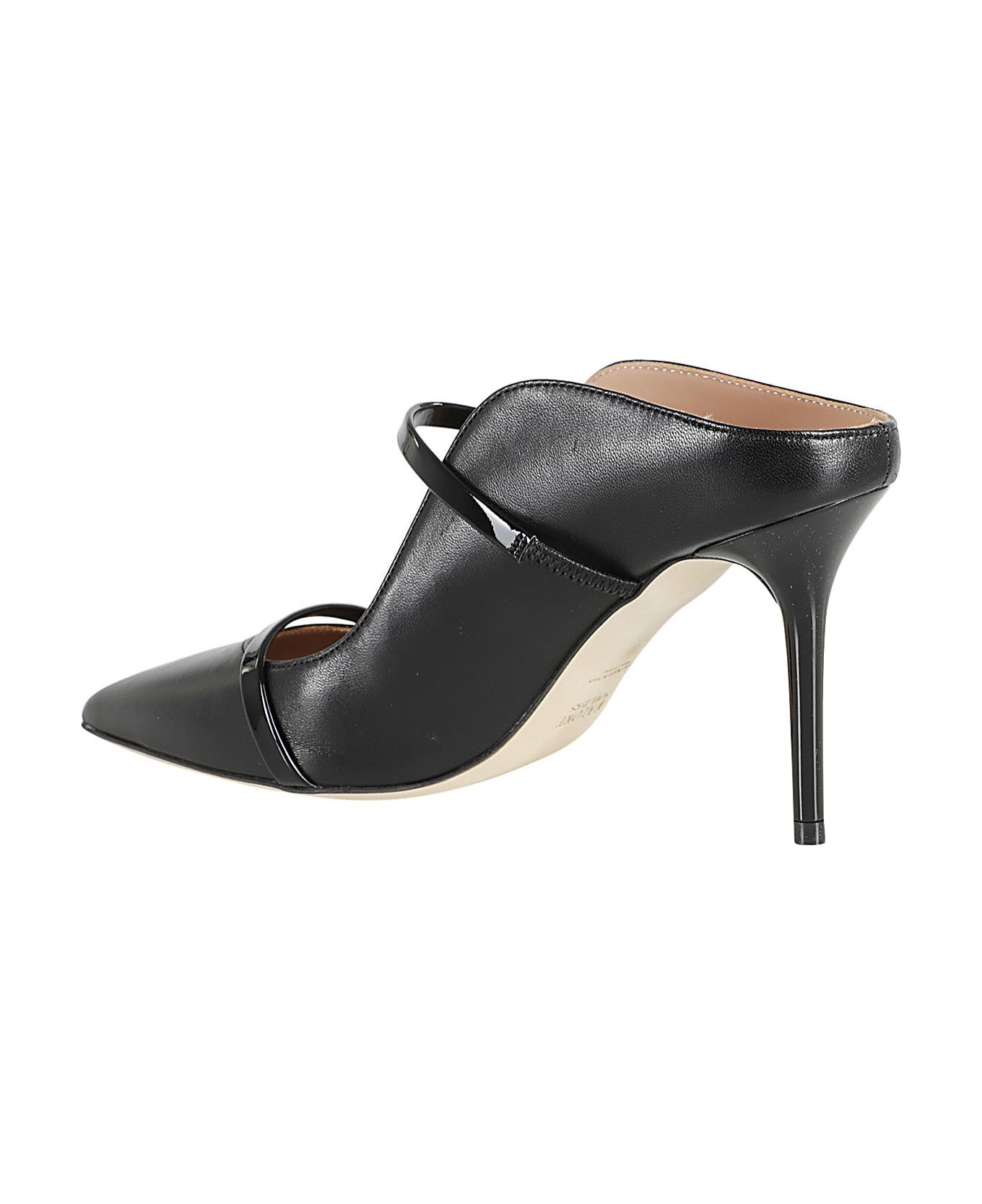Malone Souliers 90% Nappa 10% Patent - Black Black