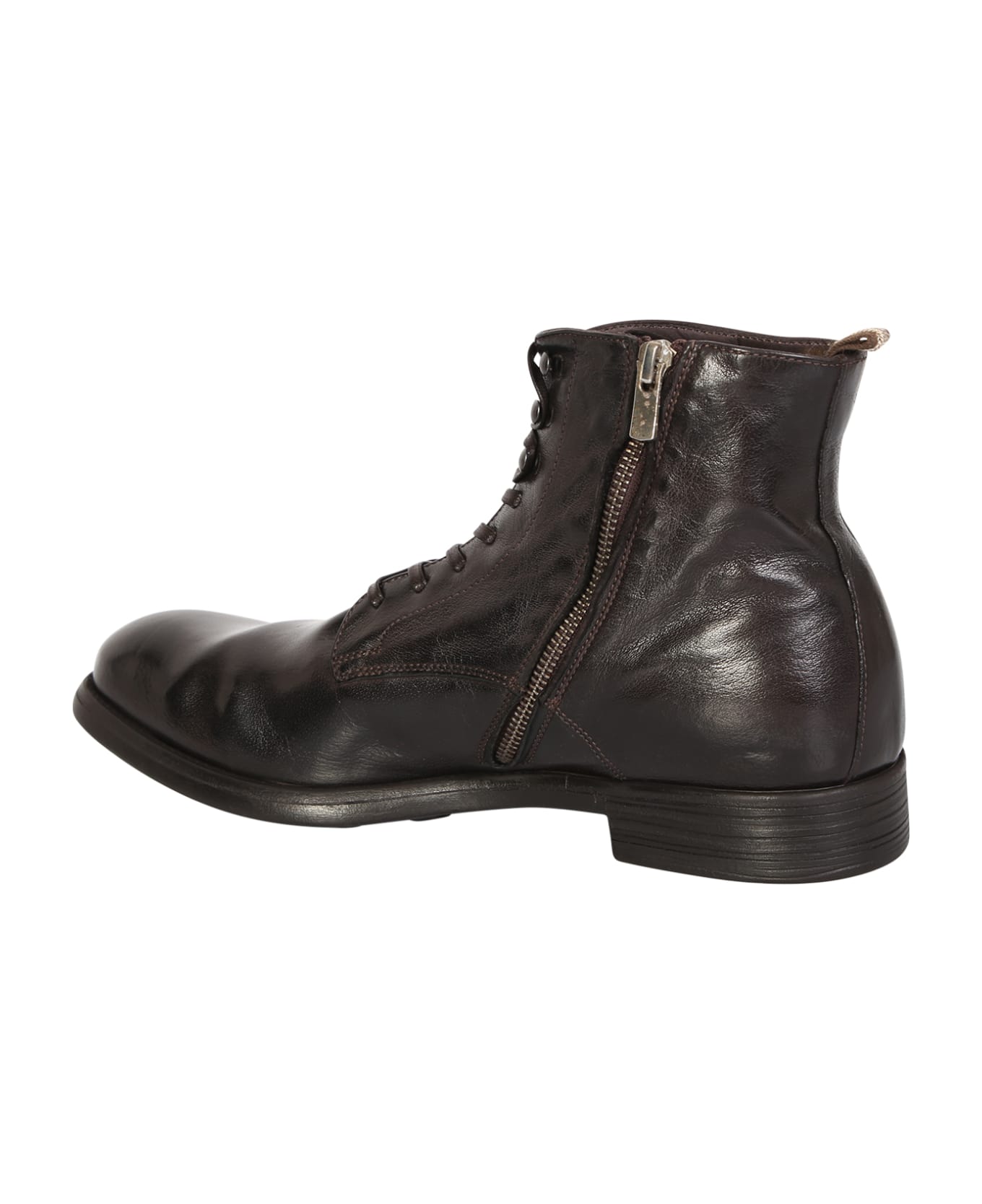 Officine Creative Leather The Chronicle Ankle Boots Feature A Versatile Style Enhanced By Handcrafted Finishes in Brown for Men Mens Boots Officine Creative Boots 