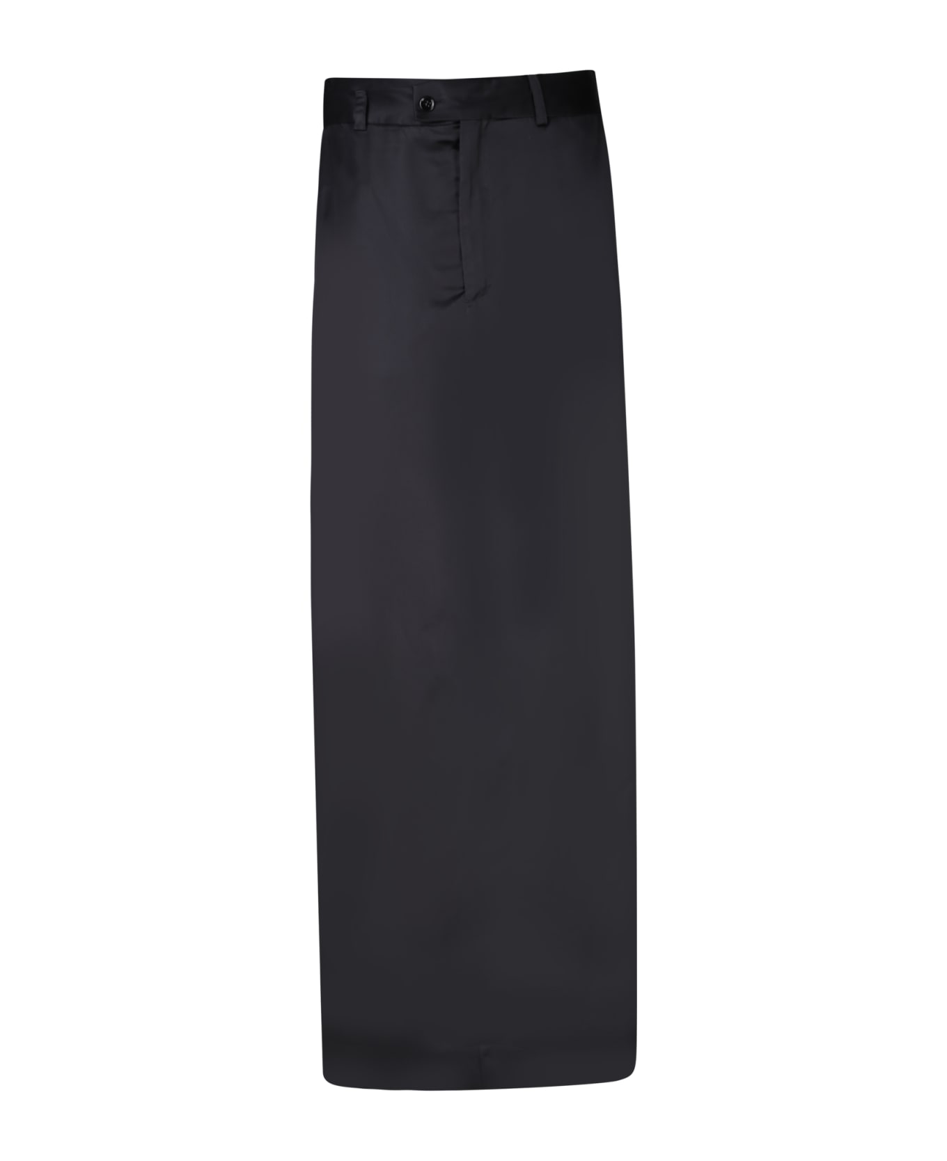 MM6 Maison Margiela Satin Skirt - Black