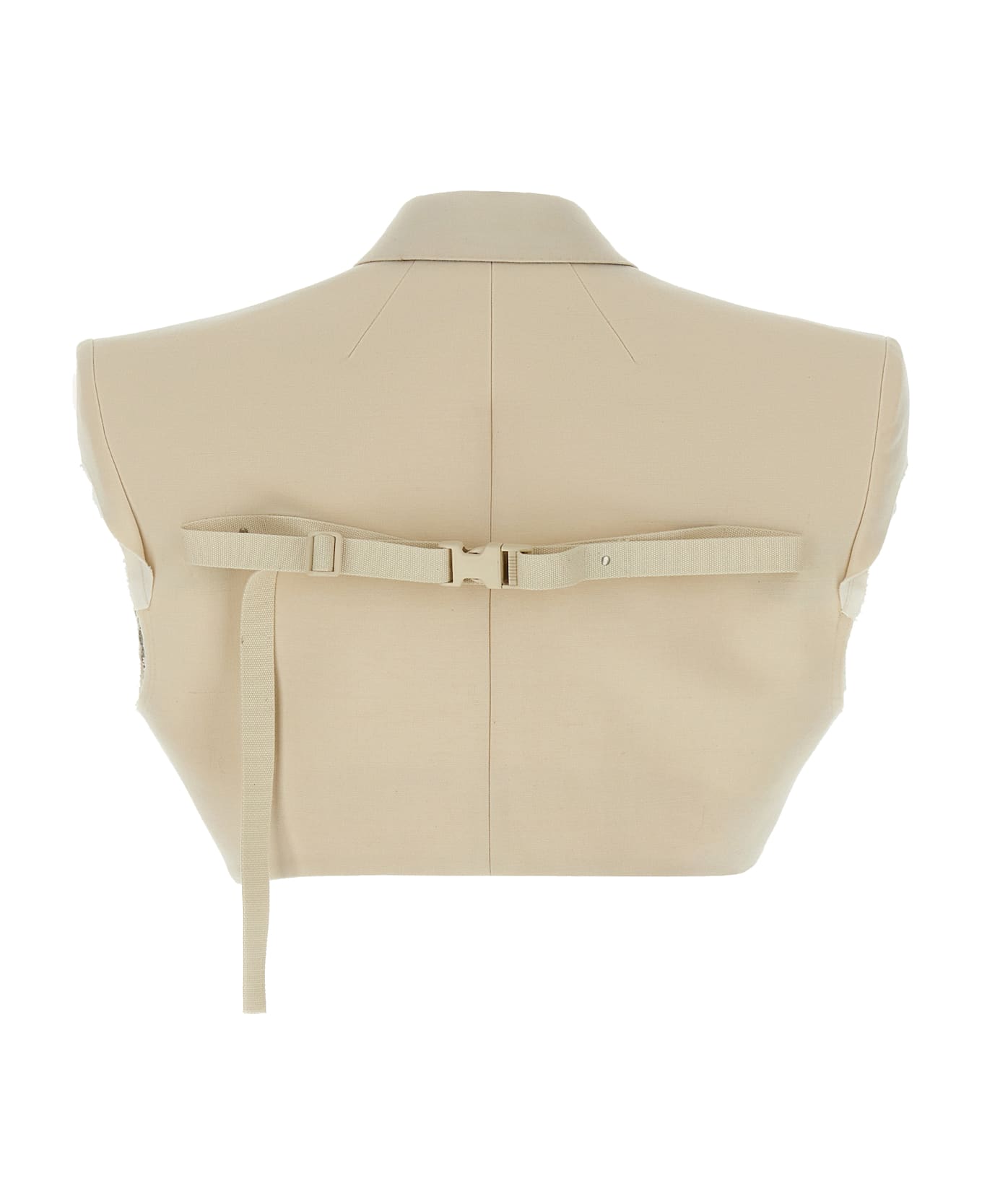 Rick Owens 
micro Tatlin
 Vest - Beige