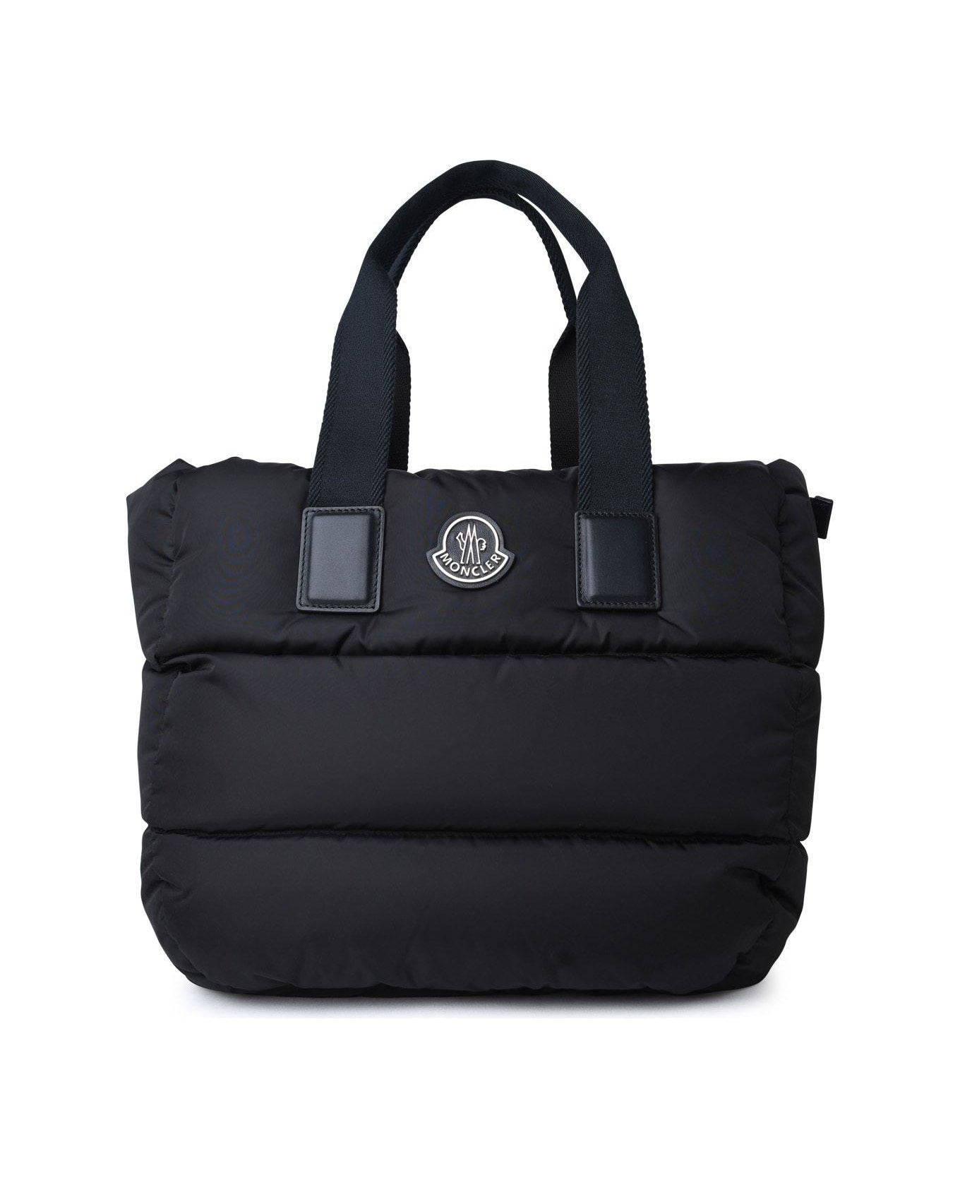 Moncler Logo Patch Puffer Tote Bag
