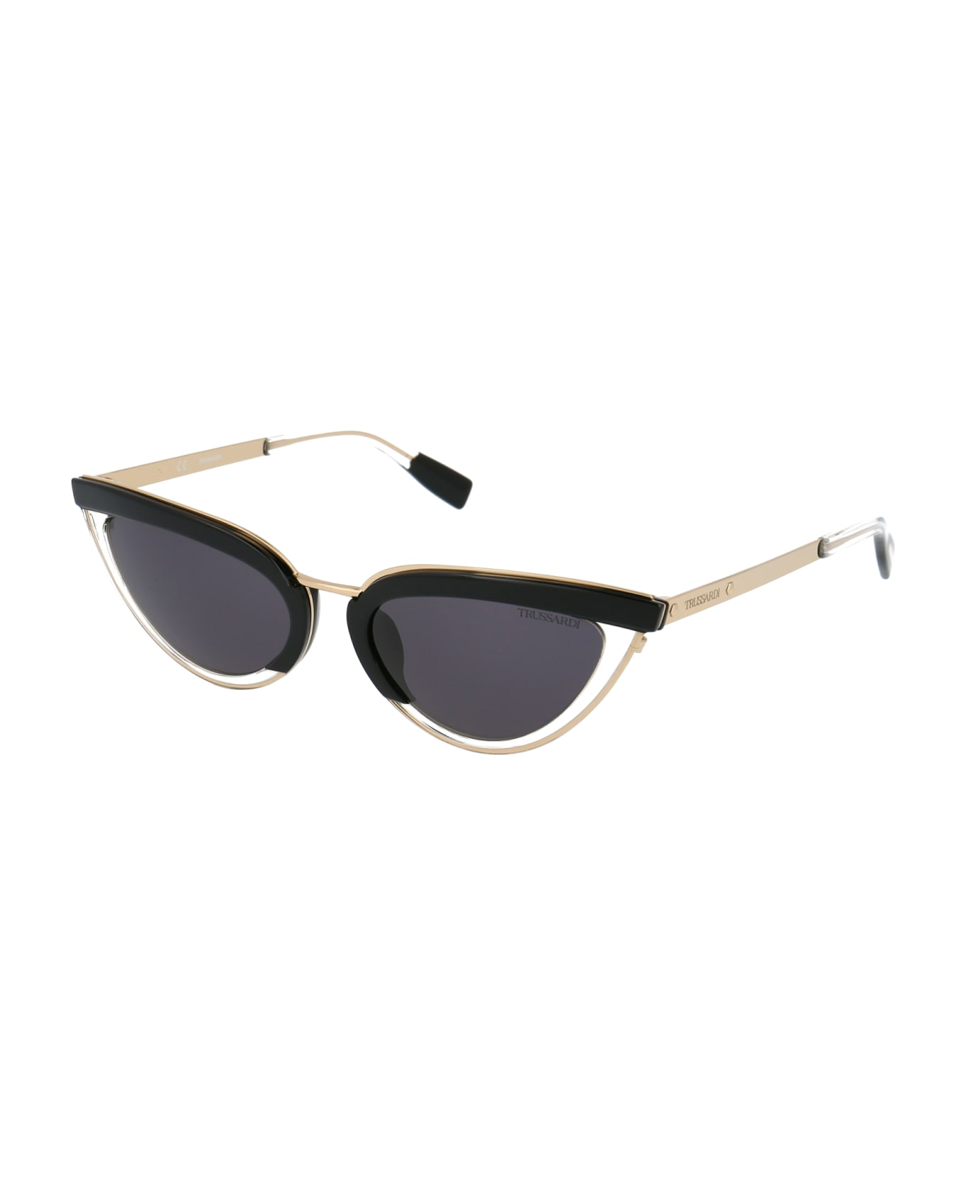 Trussardi Str378 Sunglasses - 0Z50 GOLD サングラス