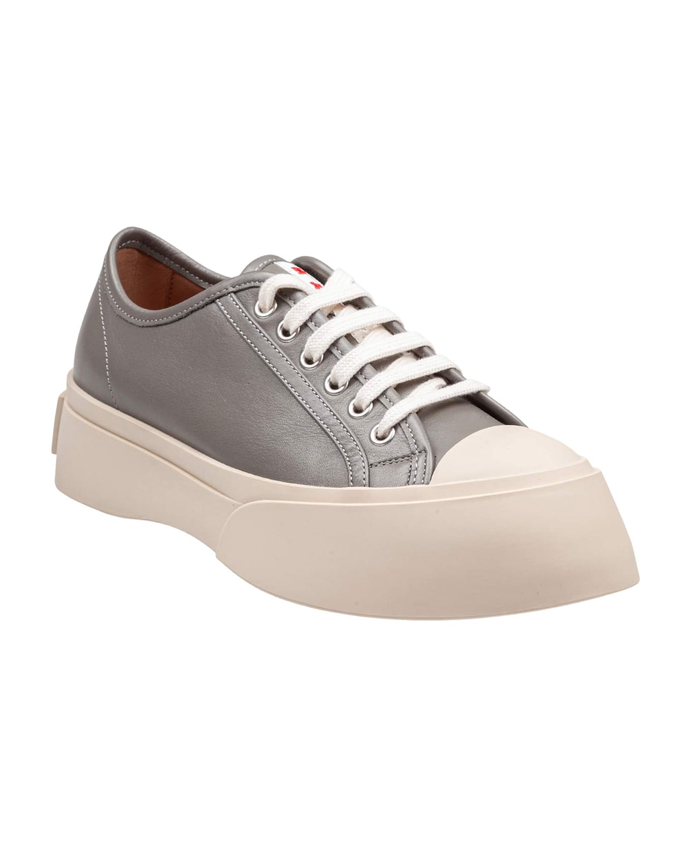 Marni Pablo Sneakers In Nappa Color Grey - Grey