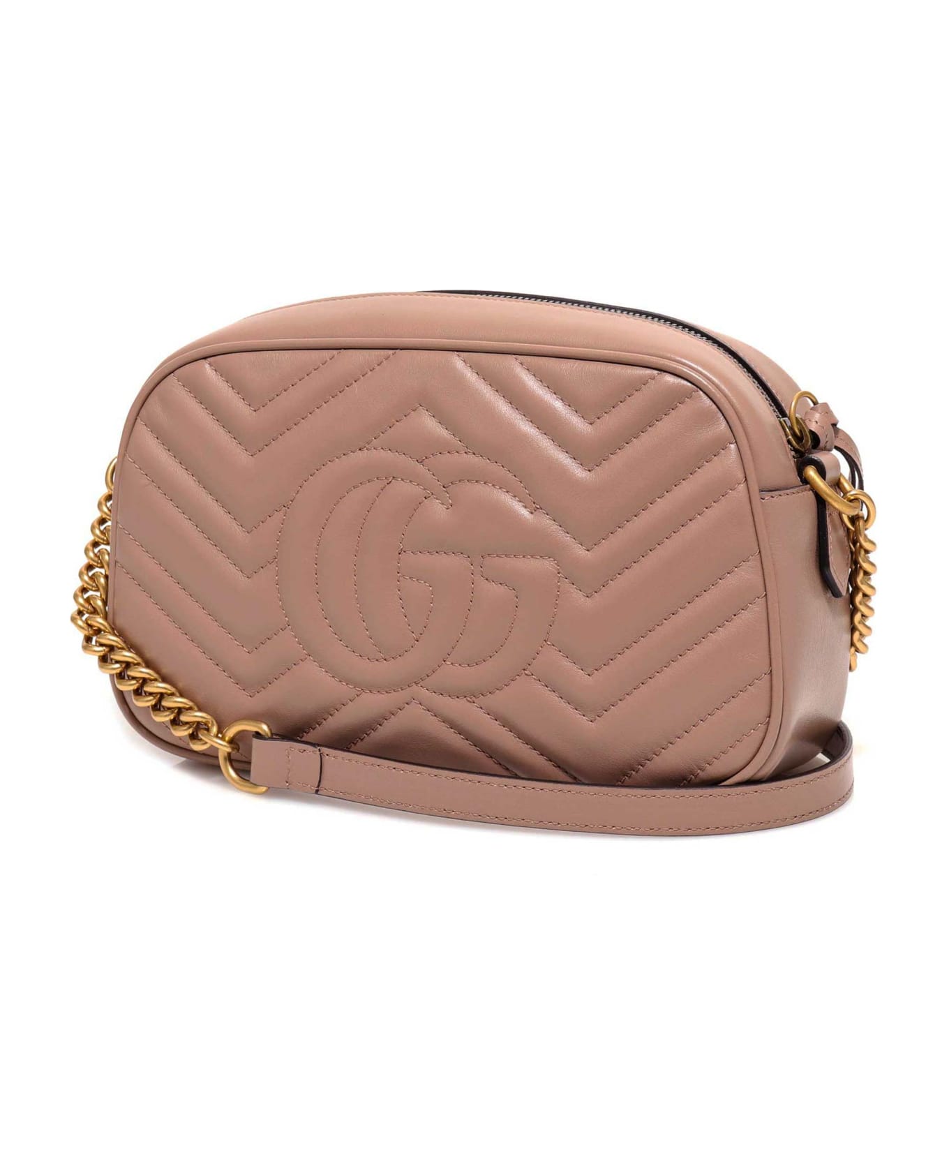 Gucci Gg Marmont Shoulder Bag - Pink