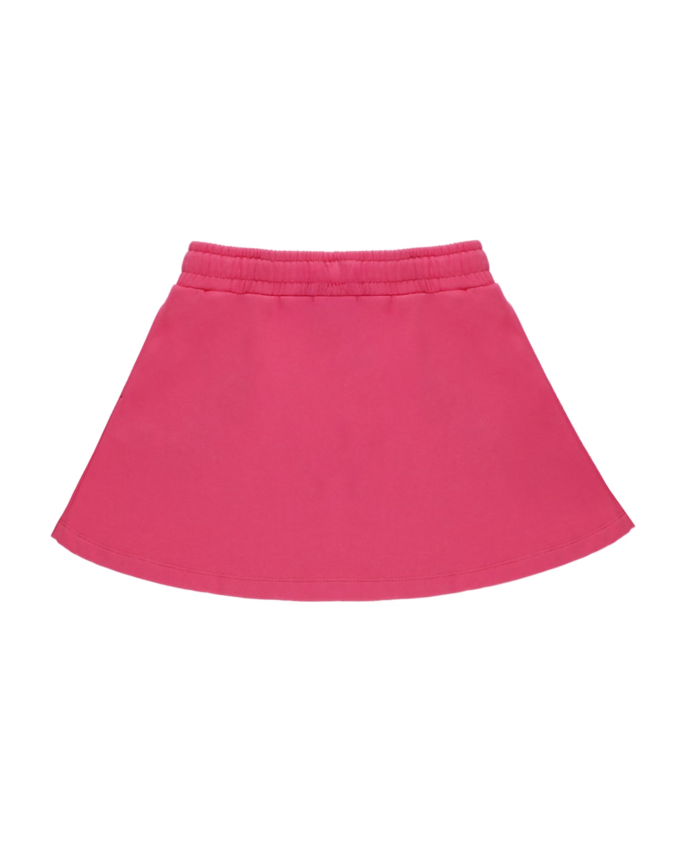 Moschino Skirt With Logo - Fuchsia