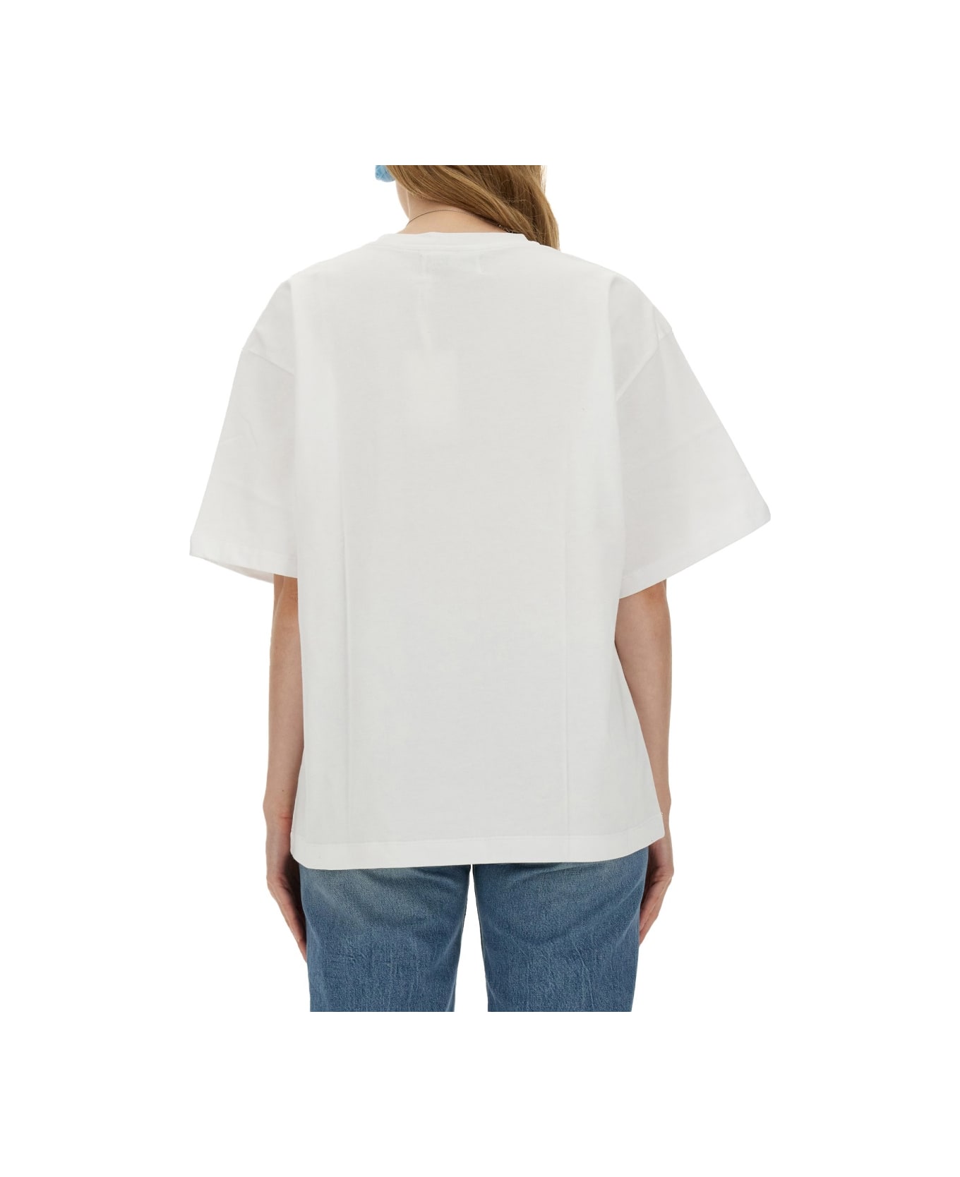 Fiorucci Lollipop Print T-shirt - WHITE