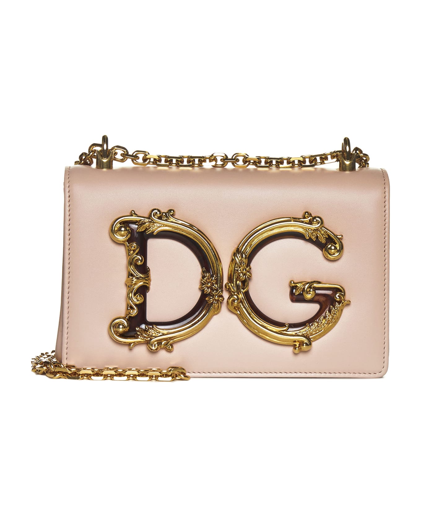 Dolce & Gabbana Dg Girls Crossbody Bag - POWDER