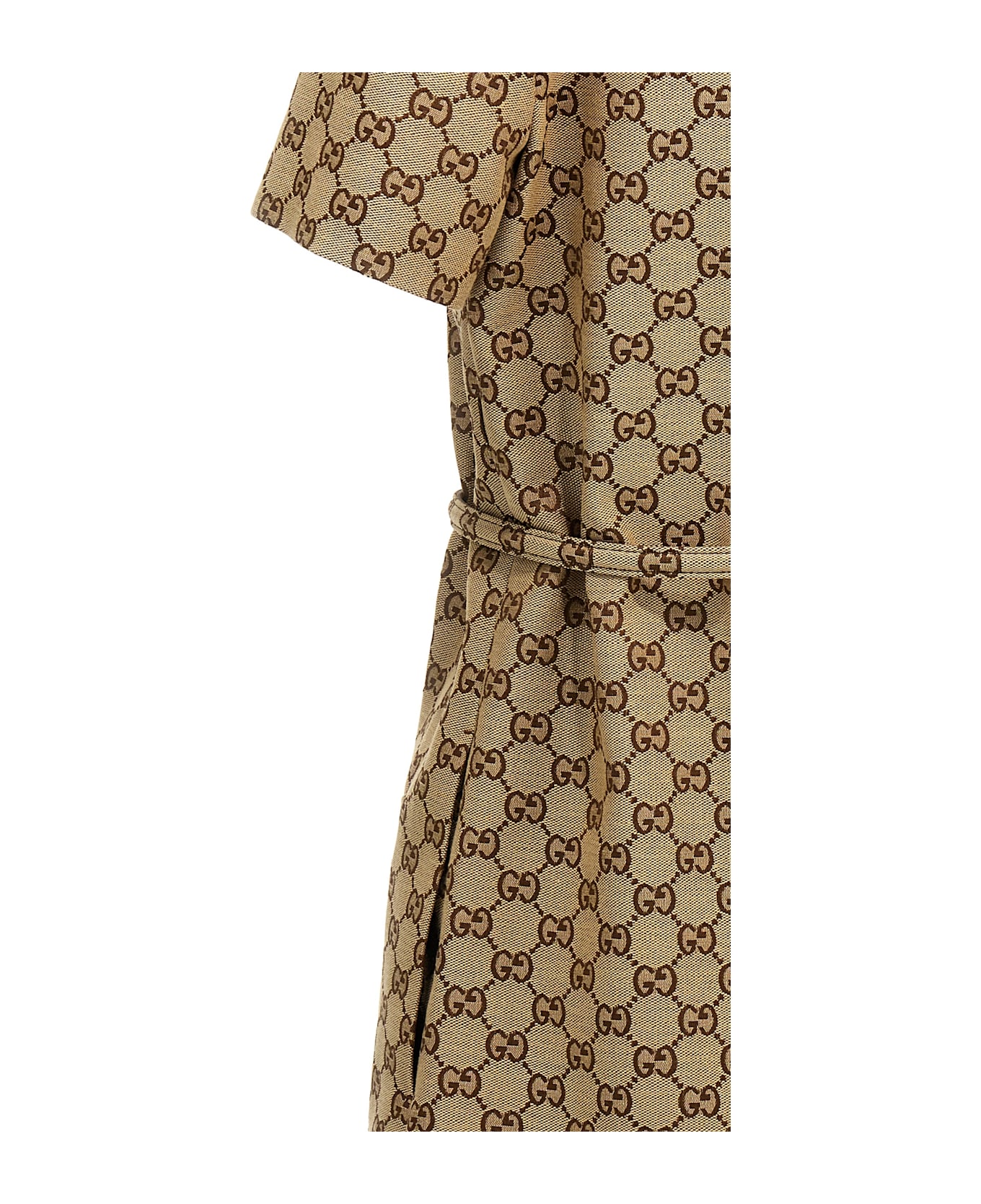 Gucci 'gg' Dress - Beige