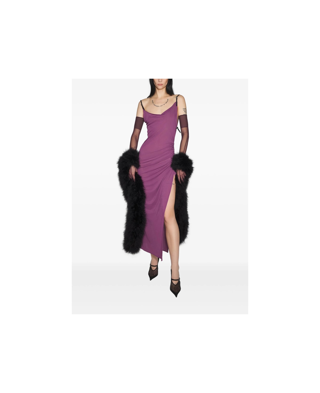 Mugler Dress - PURPLE