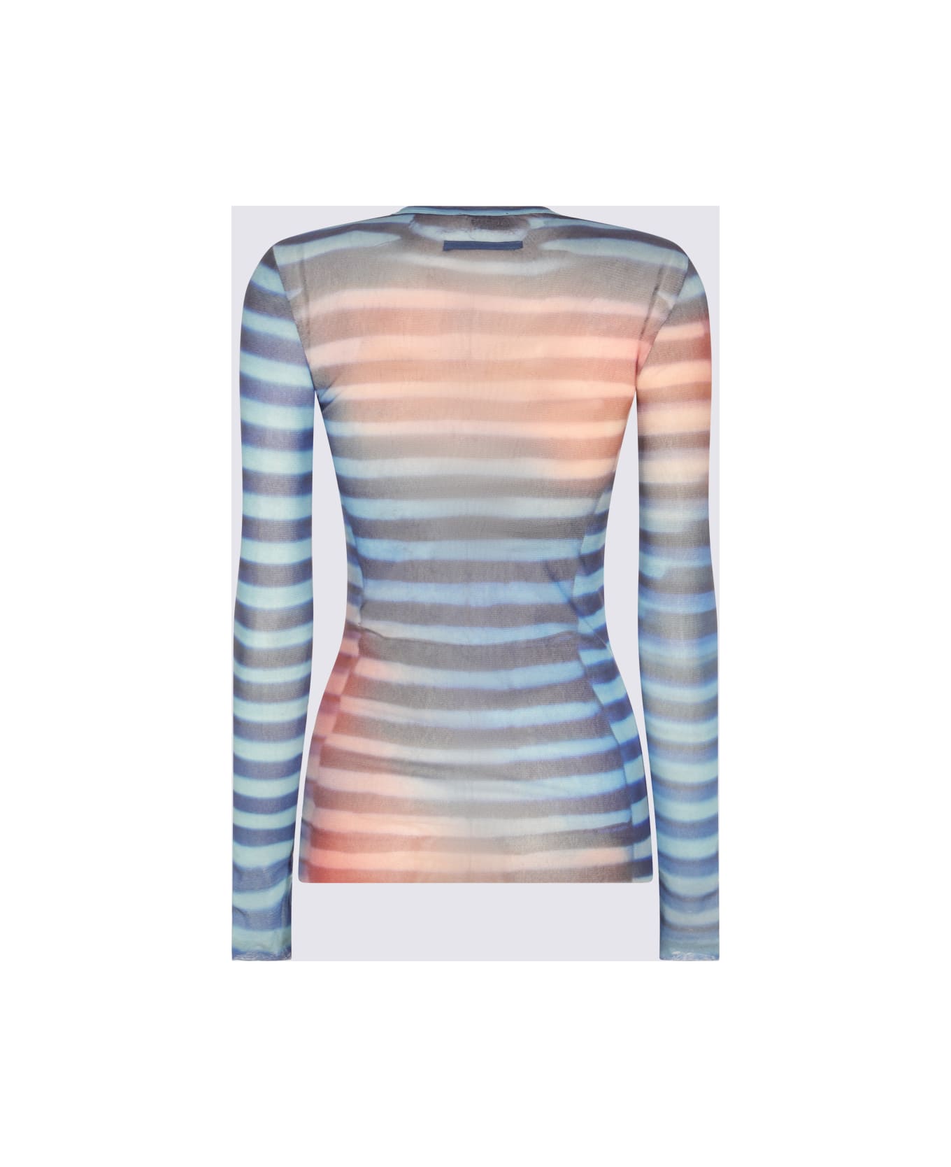 Jean Paul Gaultier Light Blue Top - LIGHTBLUE/BLUE/PEACH