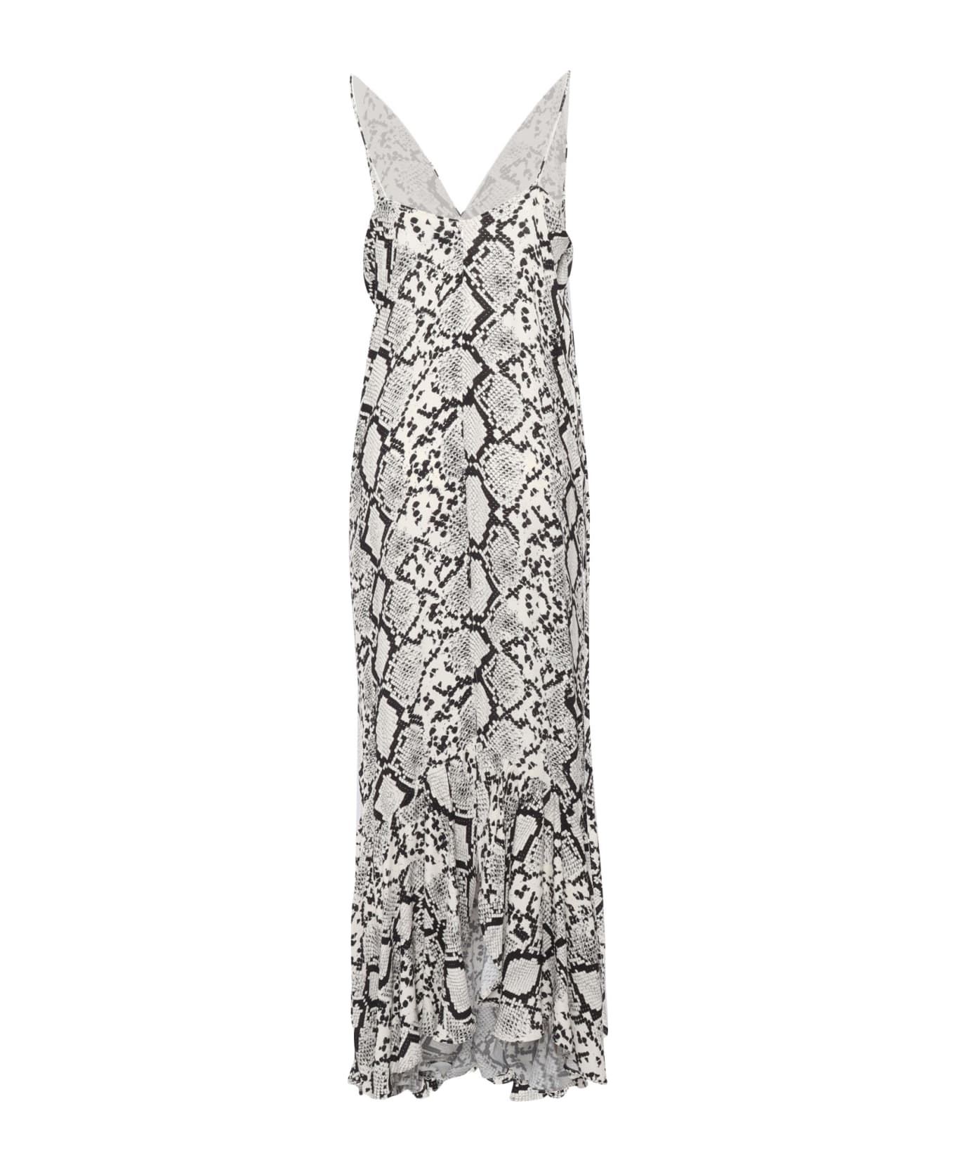 ワンピース ELISABETTA FRANCHI LONG DRESSES ELISABETTA FRANCHI 132513543 Elisabetta Franchi Long Python Pattern Dress | italist