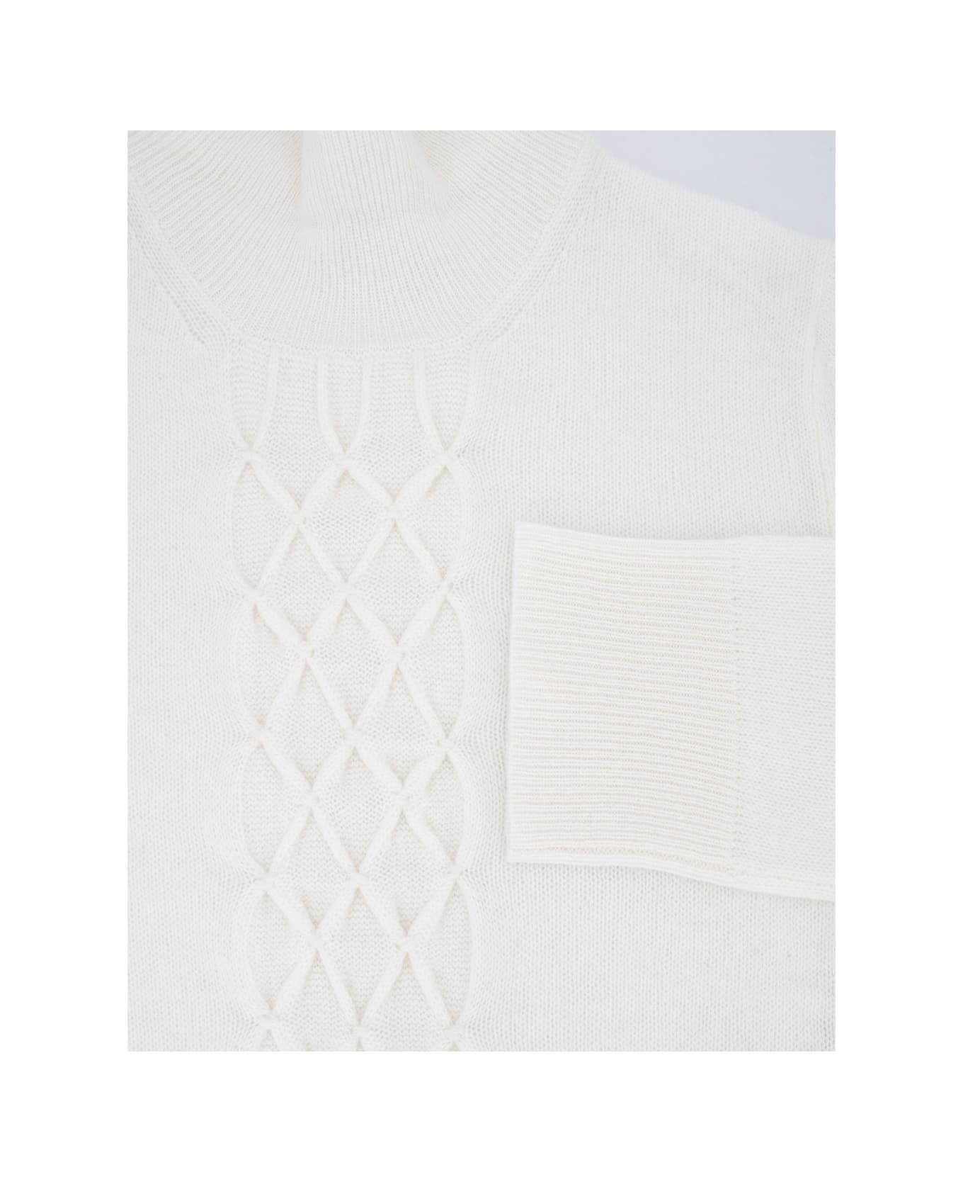 Ermanno Scervino Jumper - WHITE ALYSSUM