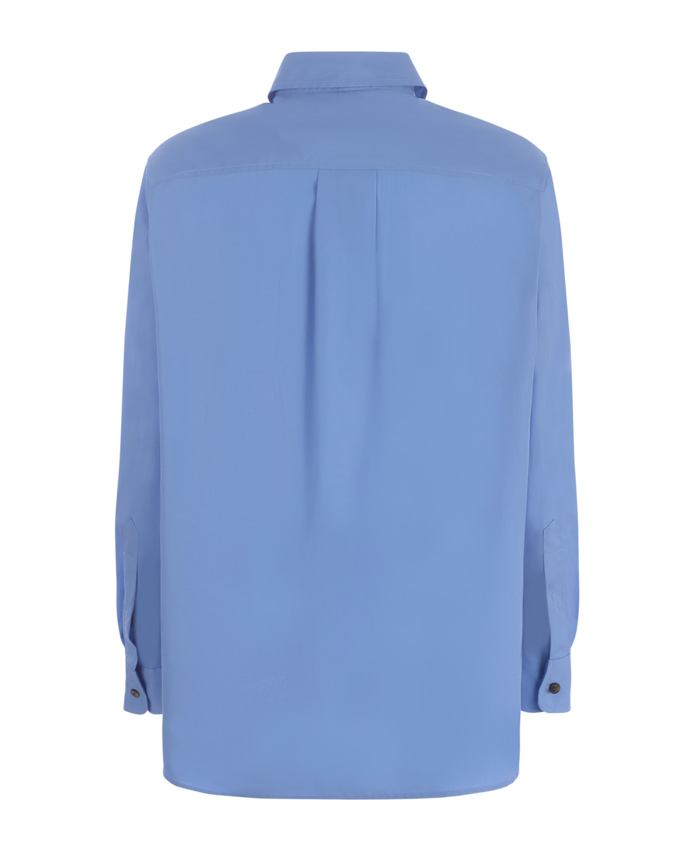 Fay Shirt Fay In Cotton - Azzurro