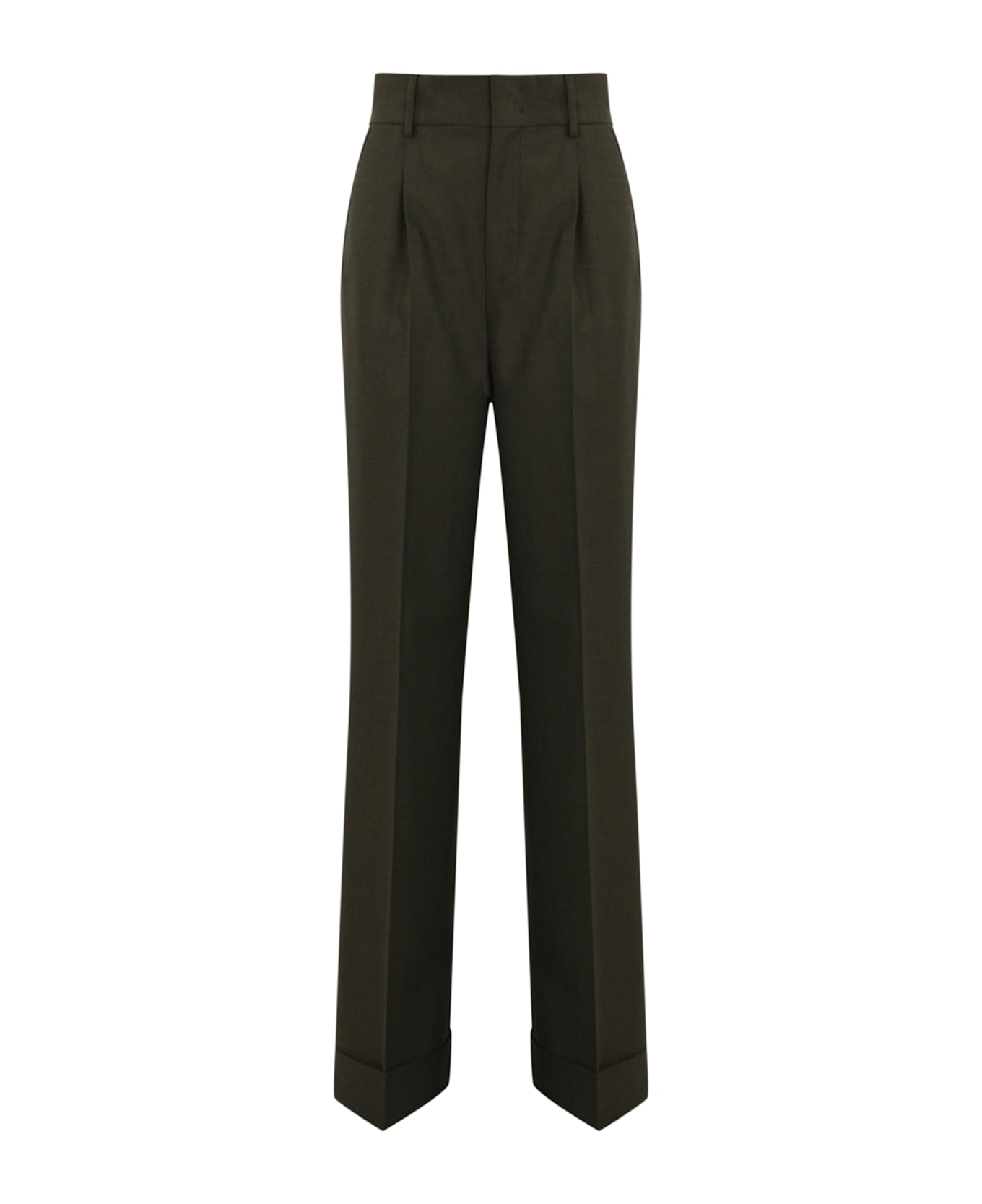 パンツ PHILOSOPHY DI LORENZO SERAFINI Woman Pants Grey 03037126 PHILOSOPHY DI LORENZO SERAFINI Grain de poudre wide-leg