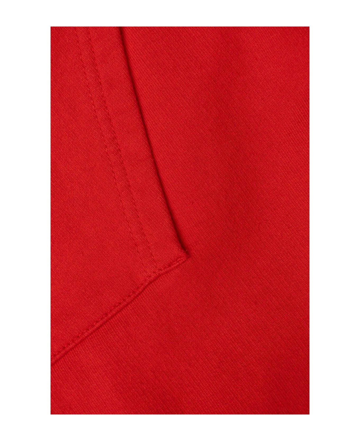 Jacquemus L'enfant Logo Printed Jersey Hoodie - RED