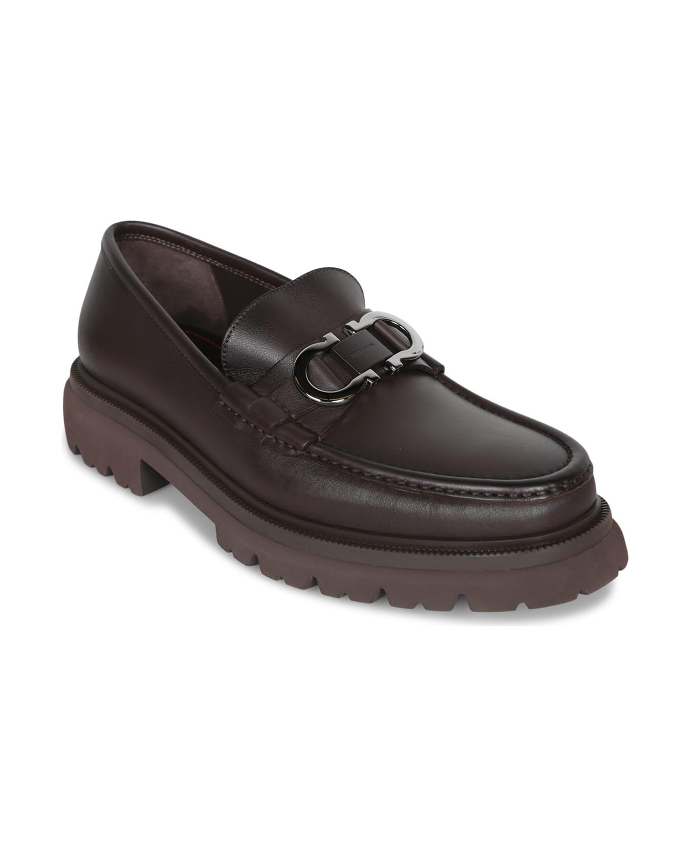 Ferragamo Bleecker Dark Brown Loafer - Brown