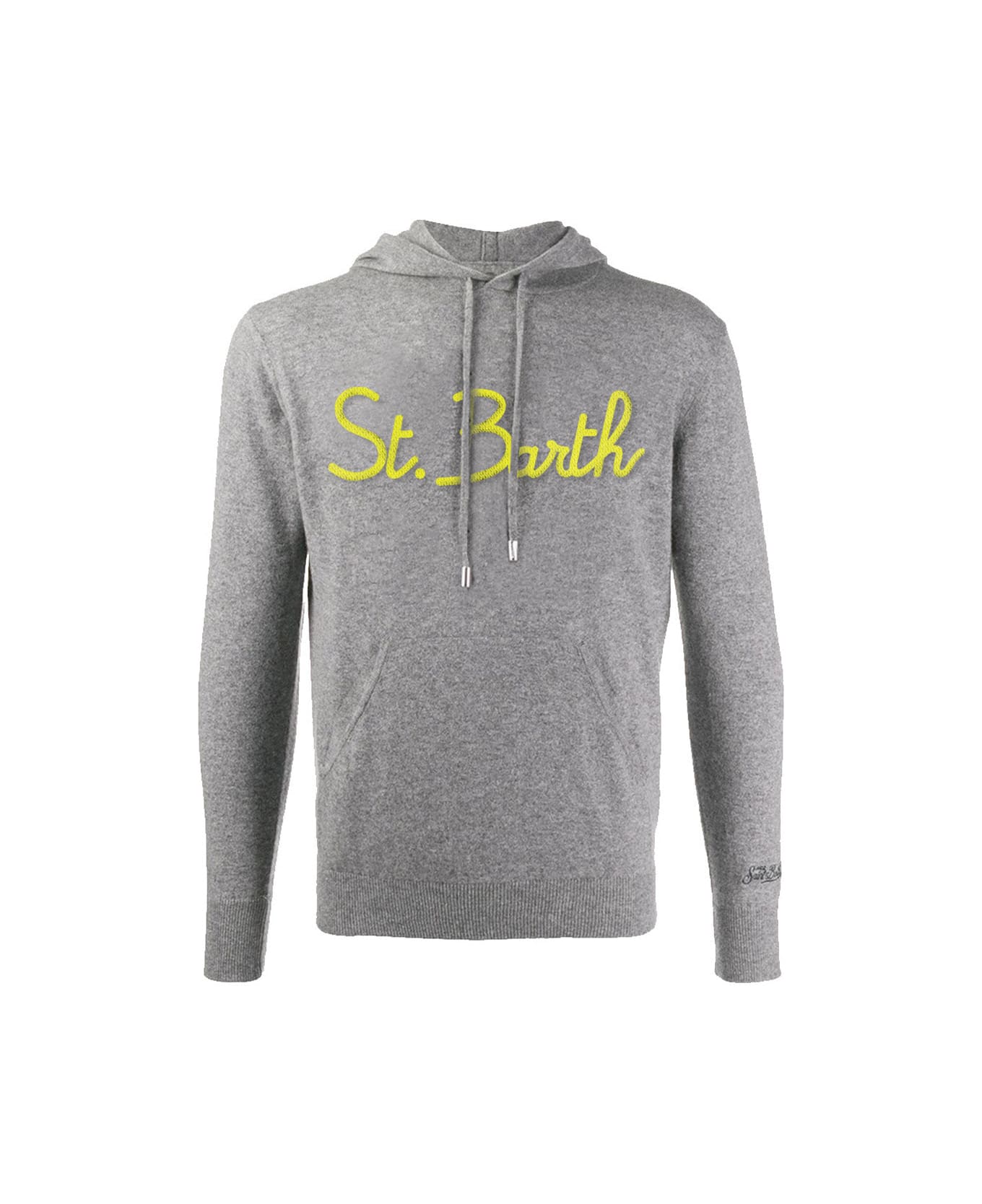 MC2 Saint Barth Man Grey Hoodie Sweatshirt - GREY
