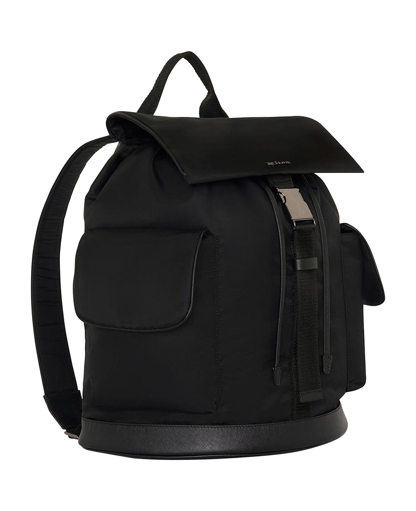 Kiton Backpack Polyamide/nylon - BLACK