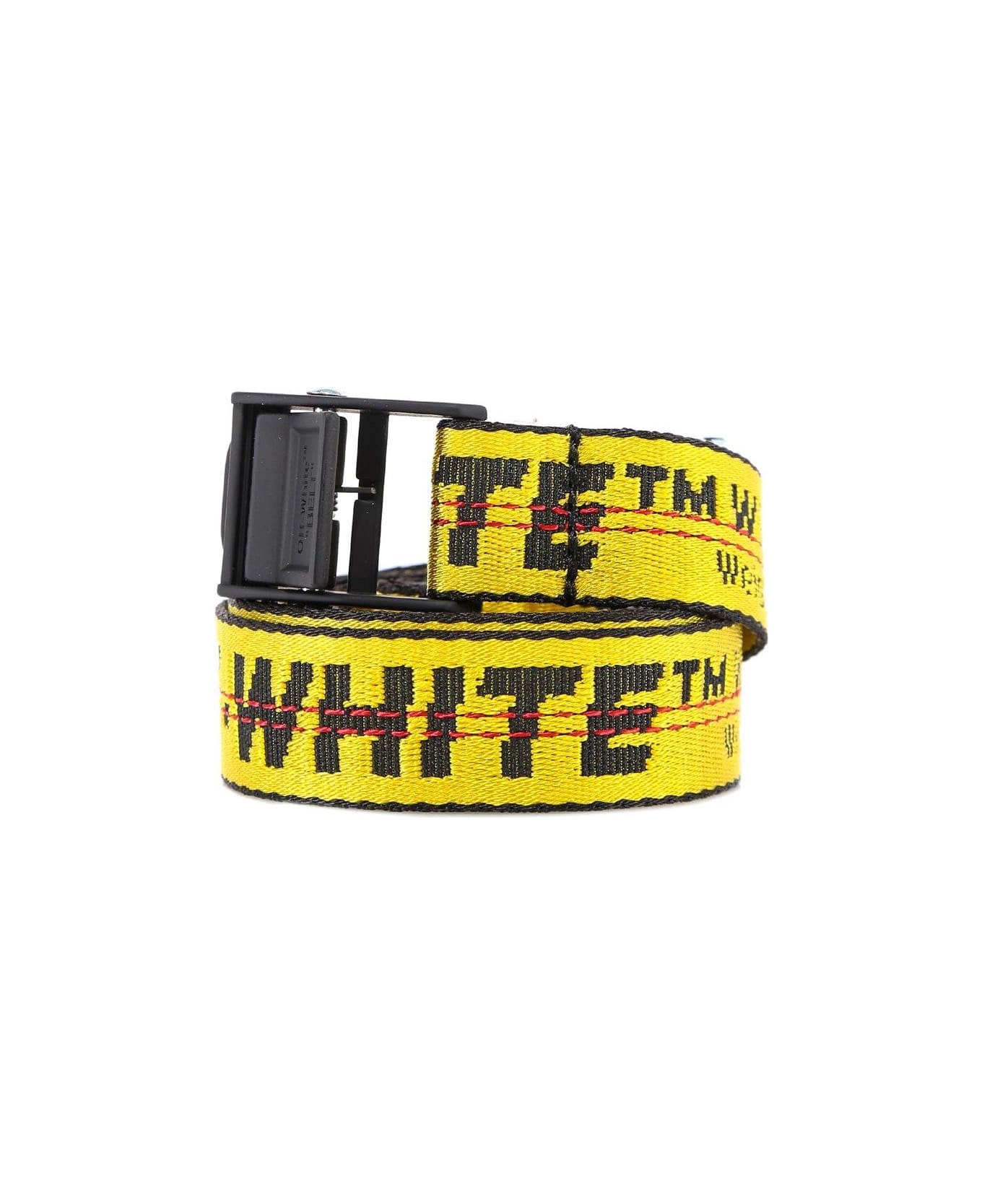 Off-White Mini Industrial Belt - Yellow ベルト
