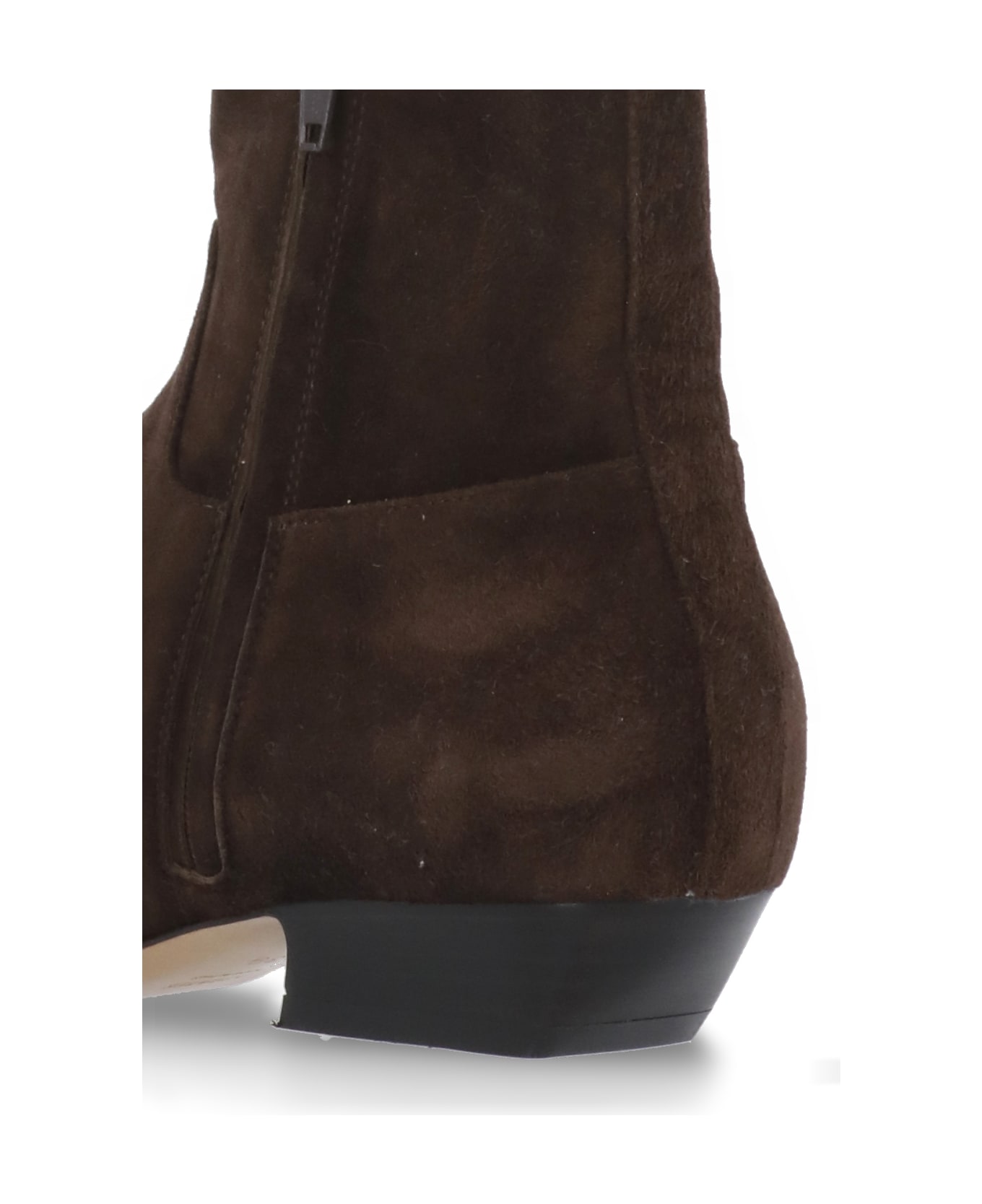 Khaite Pointed Toe Boots - Brown