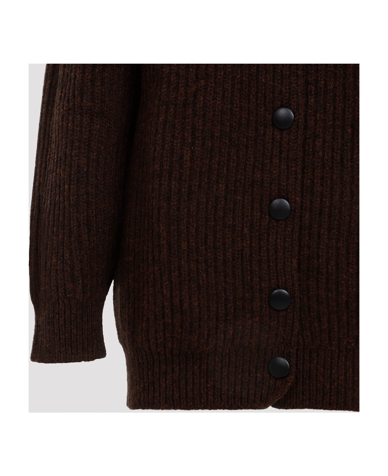 Khaite Jina Cardigan - Chestnut